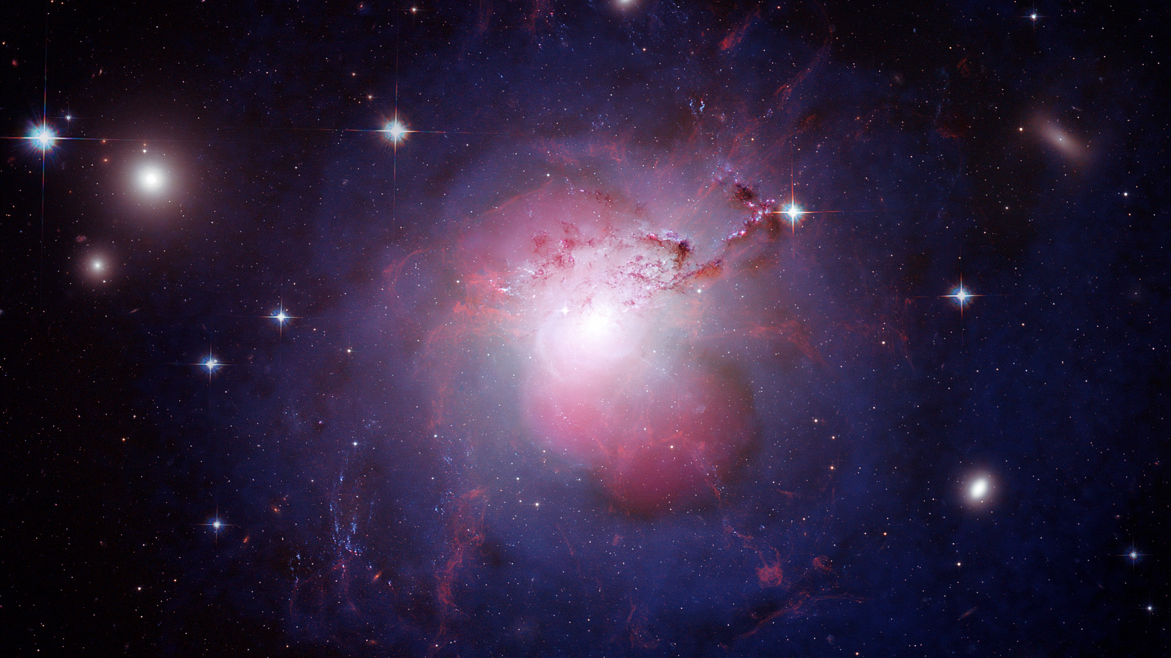 Nebula, stars, space, galaxy, HD Wallpaper