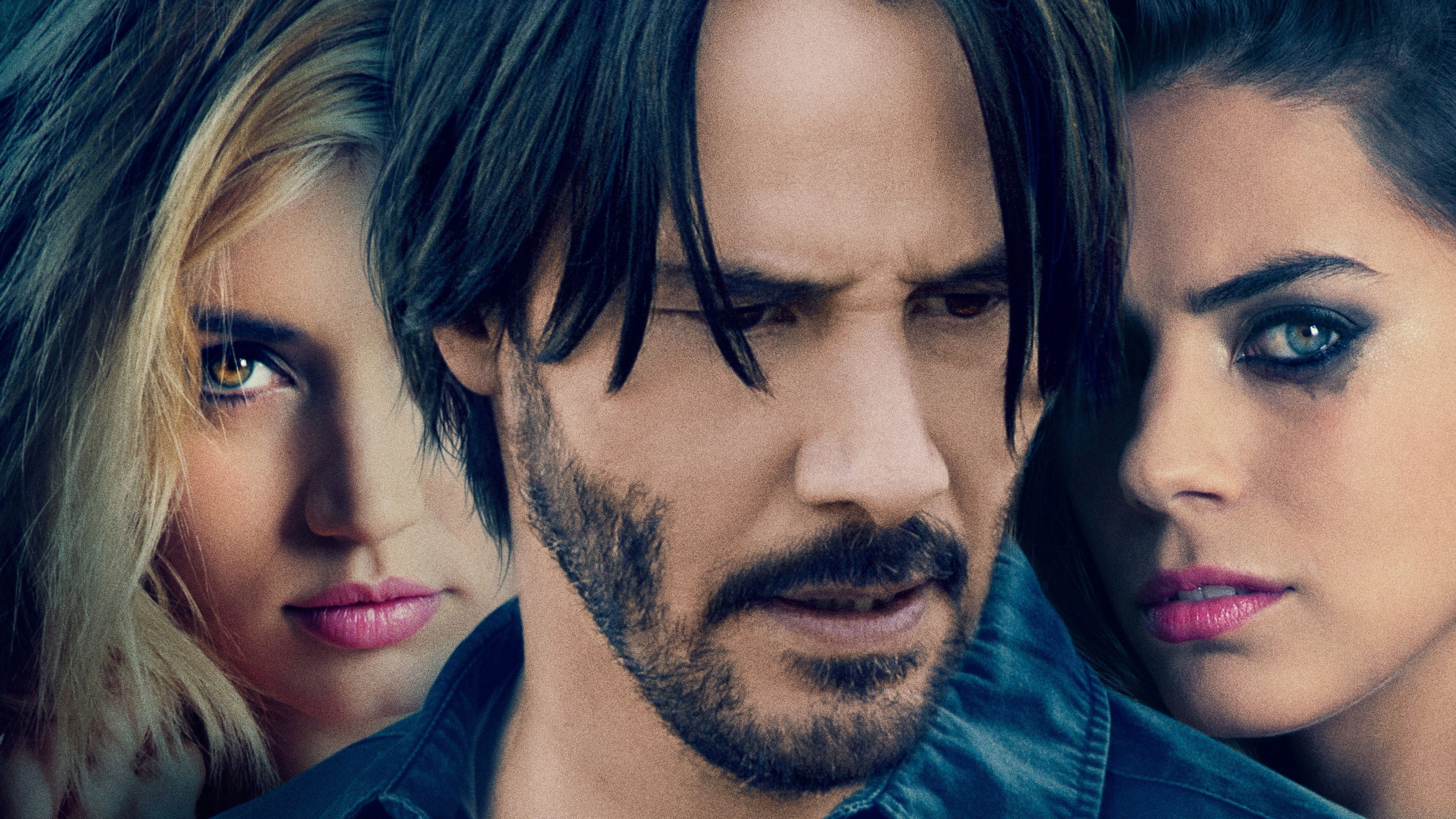Knock Knock: Keanu Reeves, Lorenza Izzo, Ana de Armas, HD Wallpaper