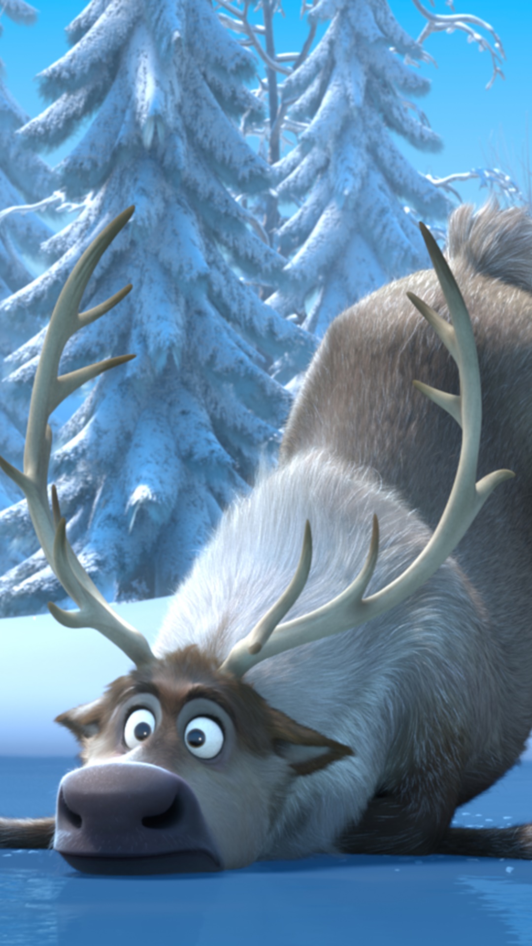 Movie Frozen, Frozen (Movie), Sven (Frozen), 1080x1920, Phone HD Wallpaper