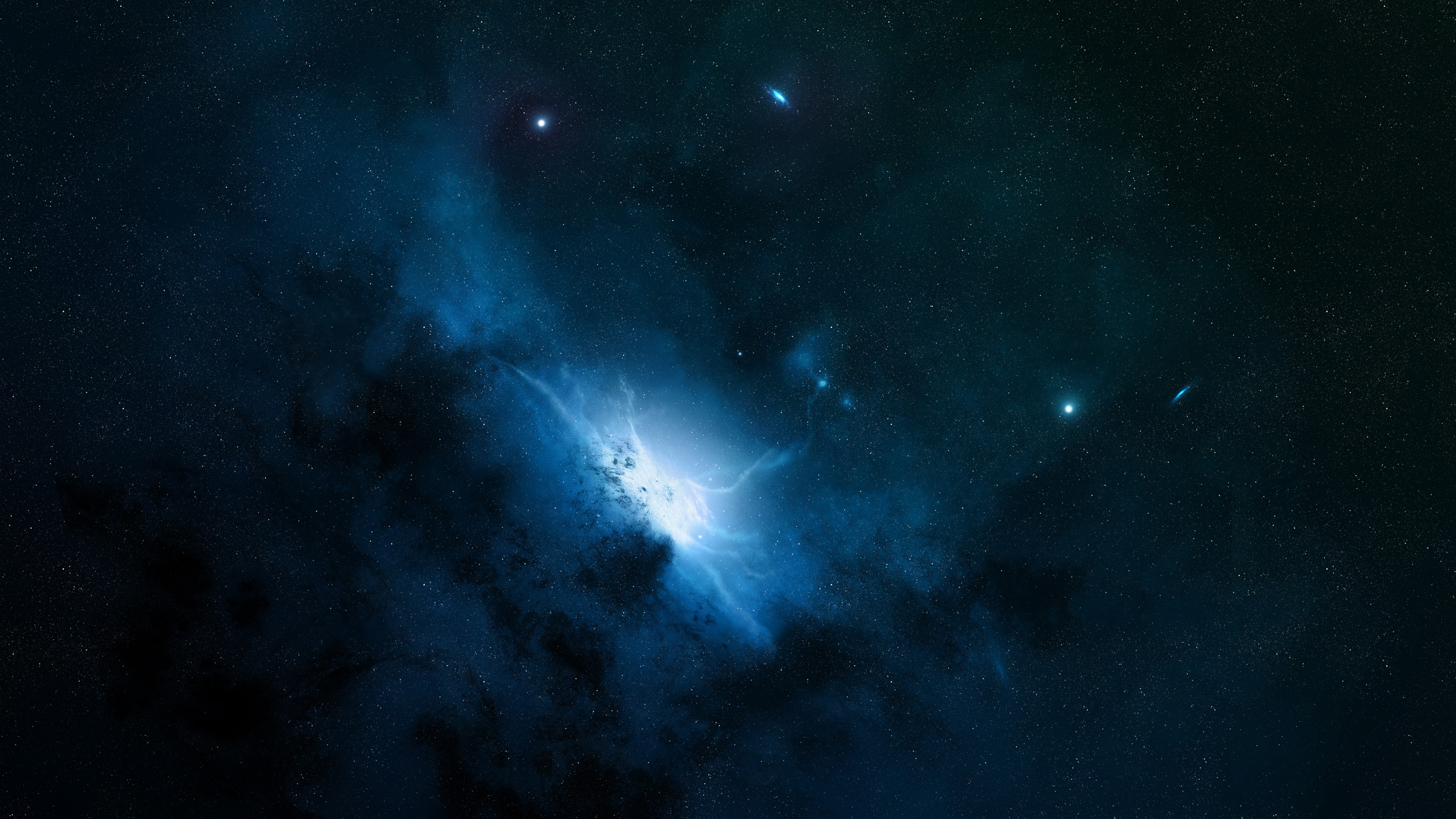Nebula, space, stars, Andromeda, HD Wallpaper