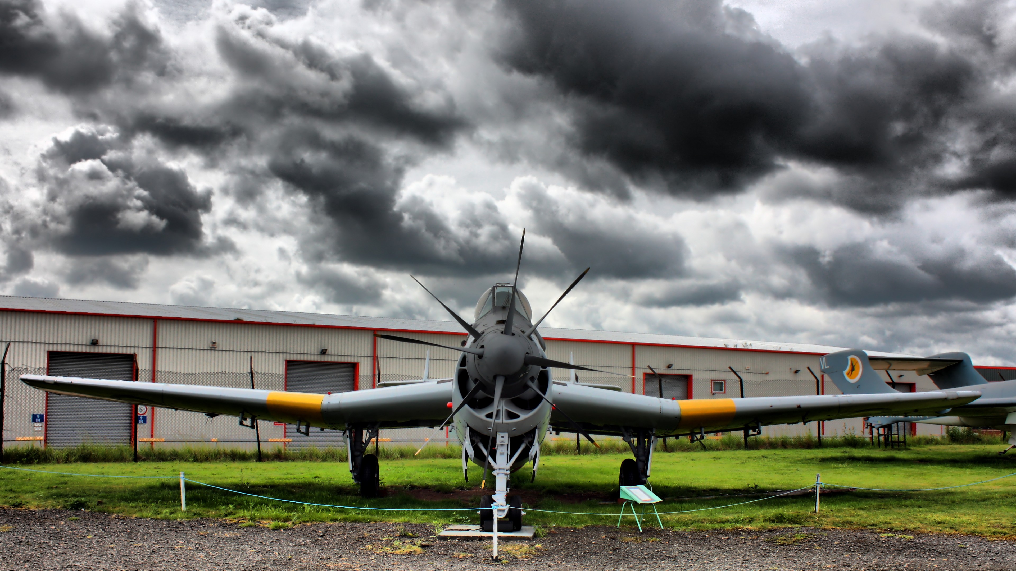 Fairey Gannet, Anti-submarine warfare aircraft, German Navy, German Army, HD Wallpaper