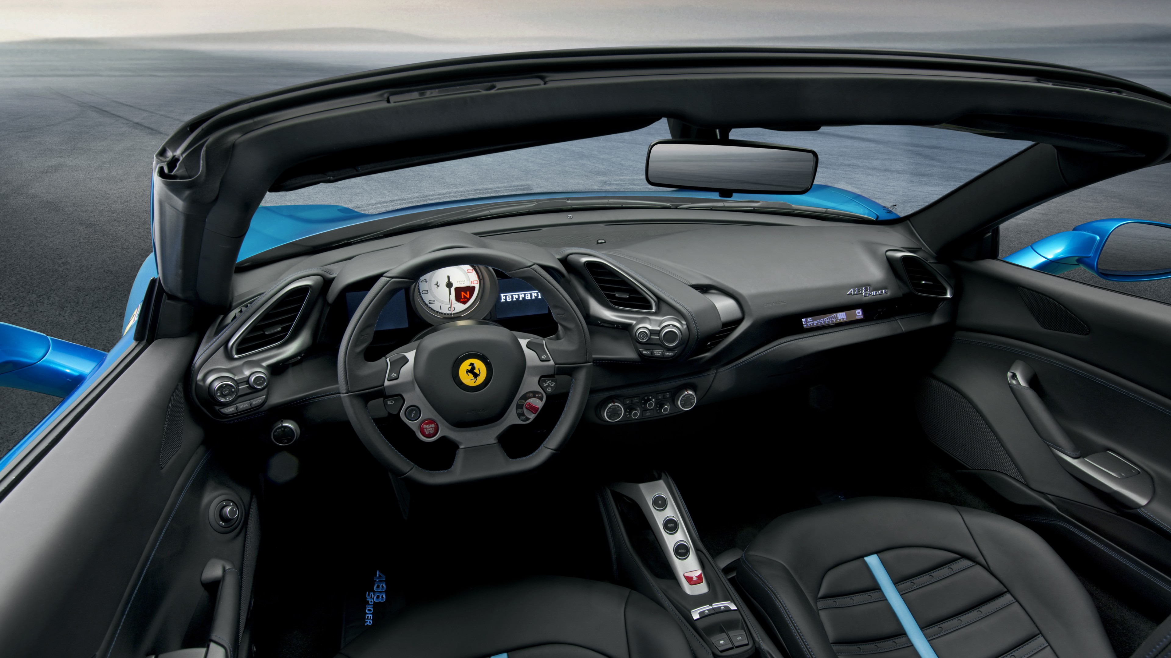Ferrari 488 Spider, cabriolet, roadster, review, buy, rent, HD Wallpaper