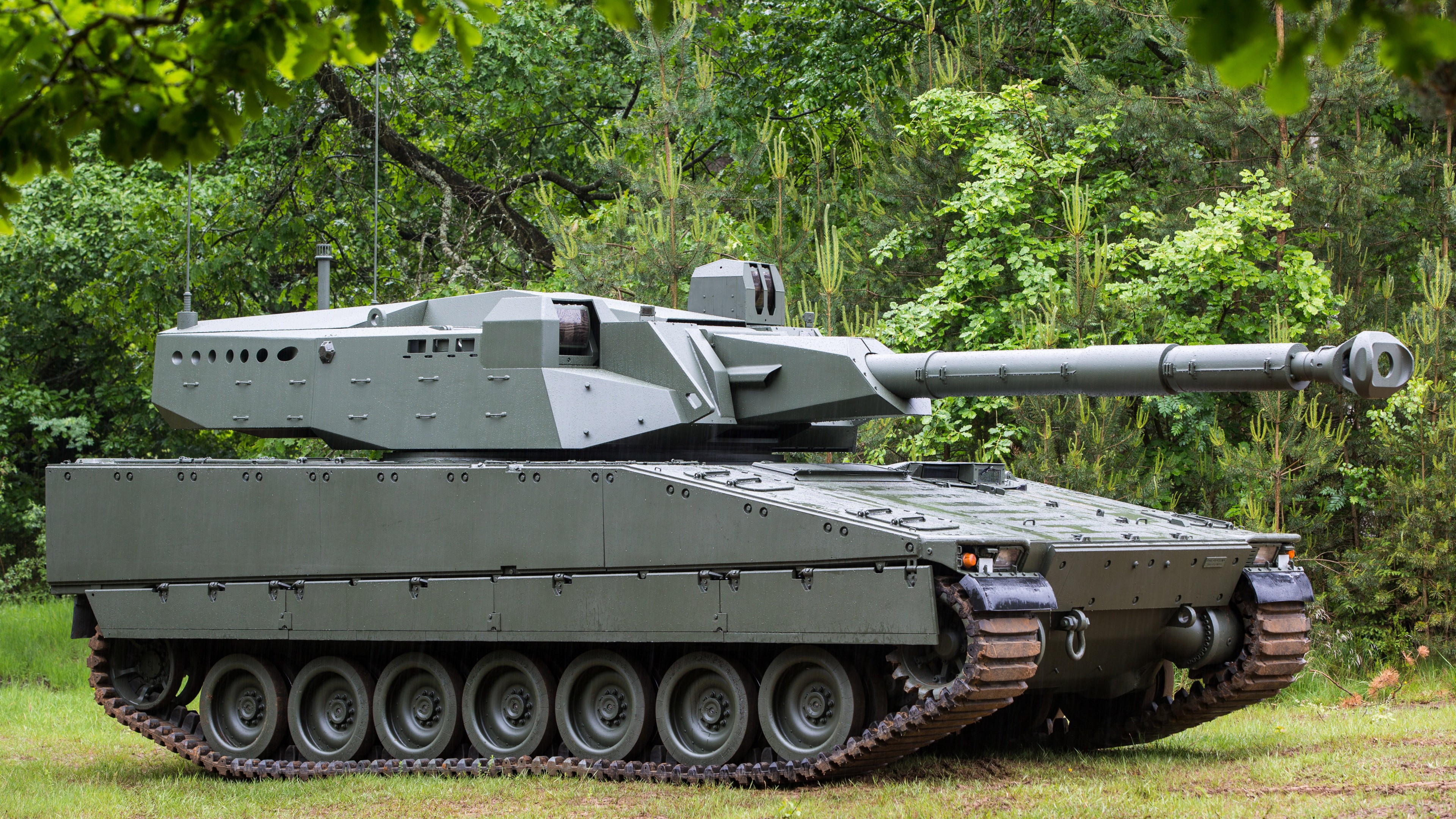 CV90105, tank, Swedish army, HD Wallpaper