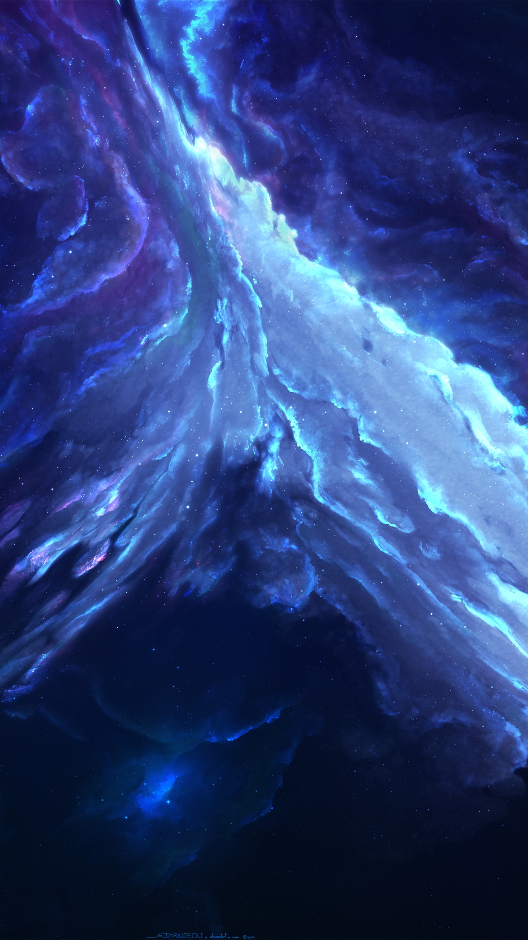 Sci Fi Nebula, Space, 1080x1920, Phone HD Wallpaper