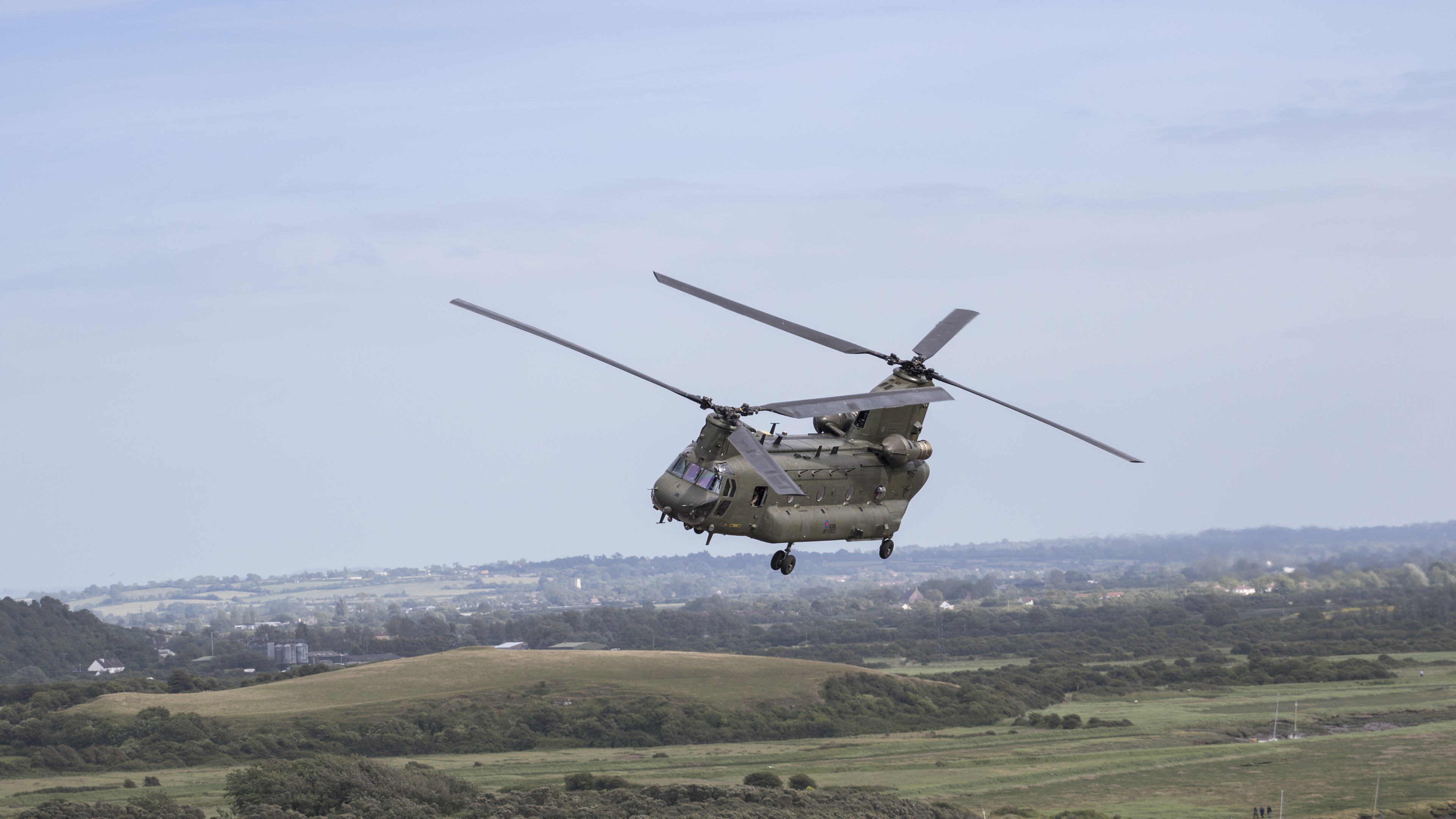 CH-47 Chinook, Boeing, military transport helicopter, US Army, U.S. Air Force, HD Wallpaper
