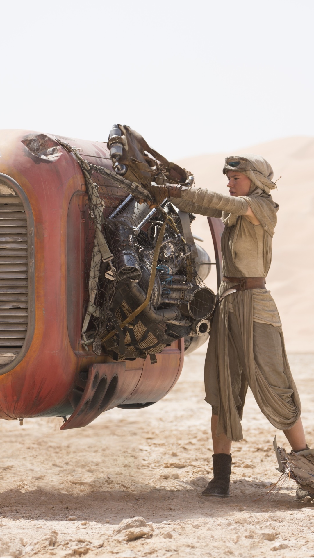 Movie Star Wars Episode VII: The Force Awakens, Daisy Ridley, Rey (Star Wars), Star Wars, 1080x1920, Phone HD Wallpaper