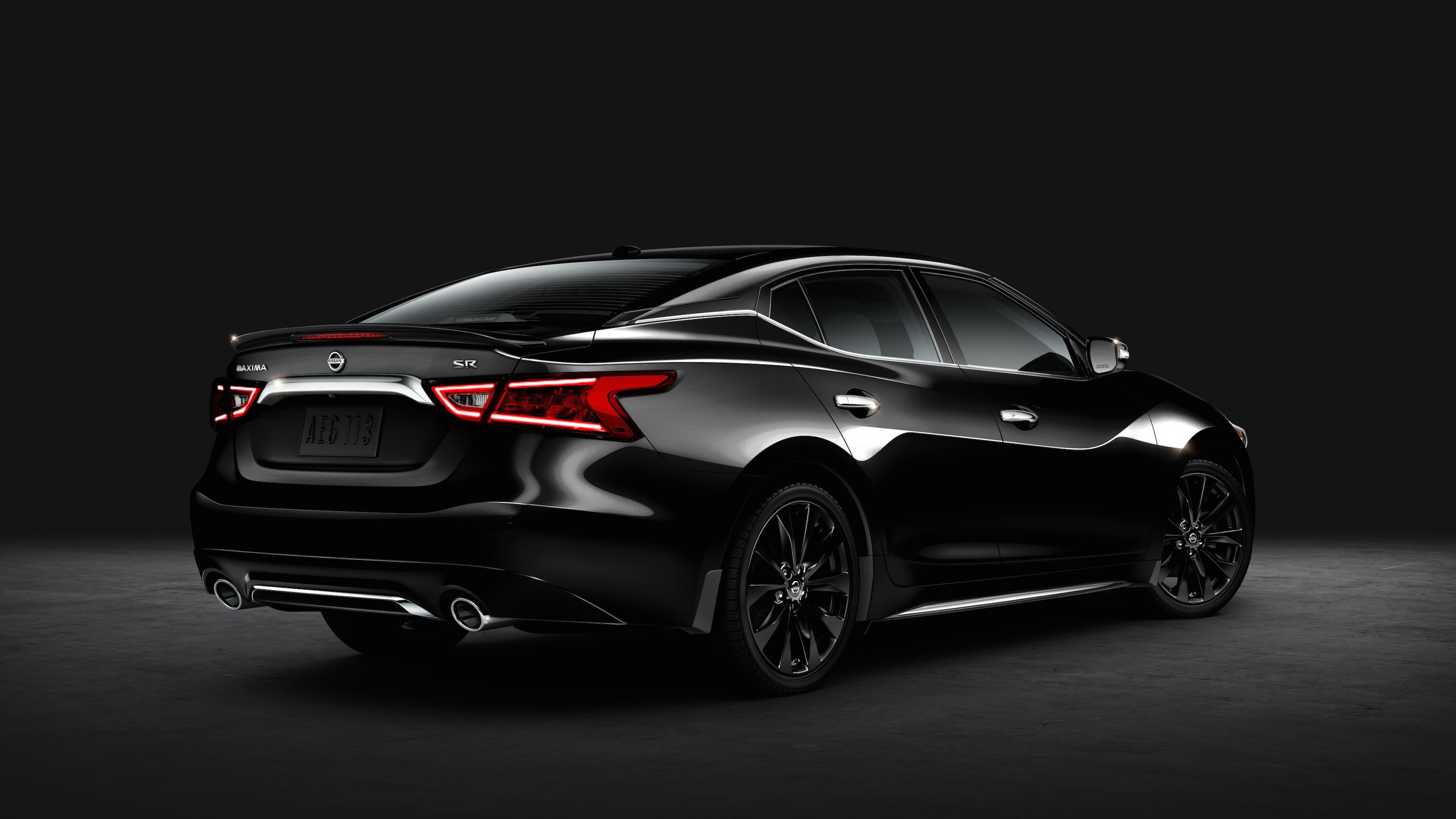 Nissan Maxima SR Midnight, sedan, sport car, review, buy, rent, HD Wallpaper