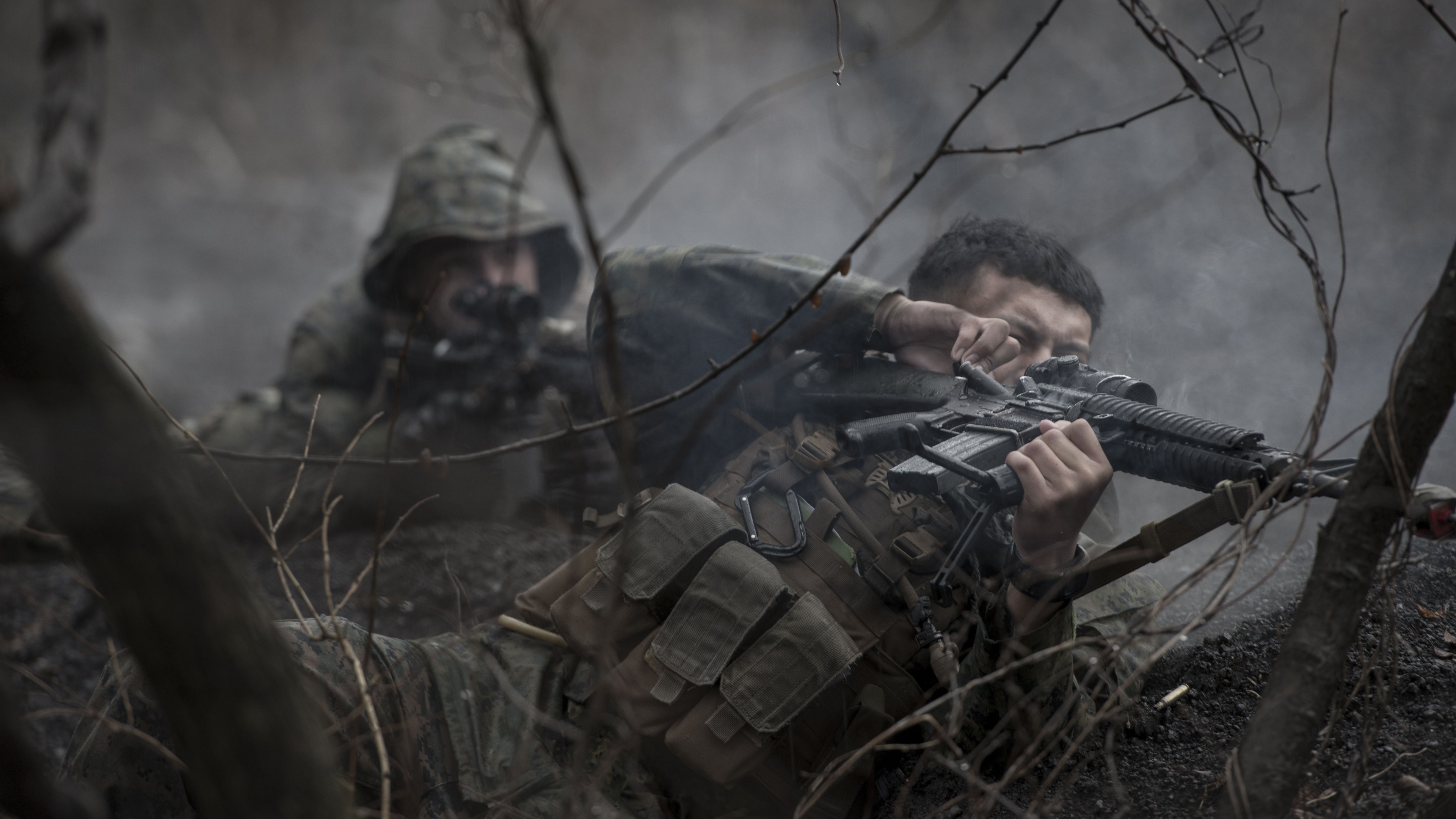 Soldier, uniform, sniper, HD Wallpaper