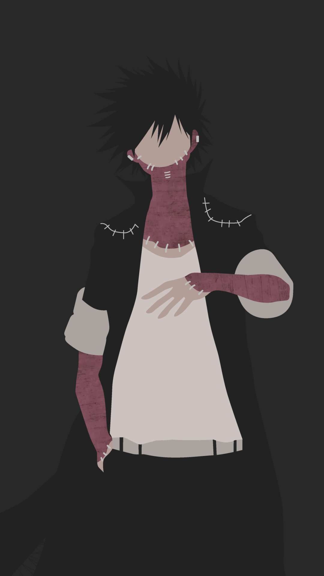 Anime My Hero Academia, Dabi (Boku No Hero Academia), Minimalist, 1080x1920, Phone HD Wallpaper