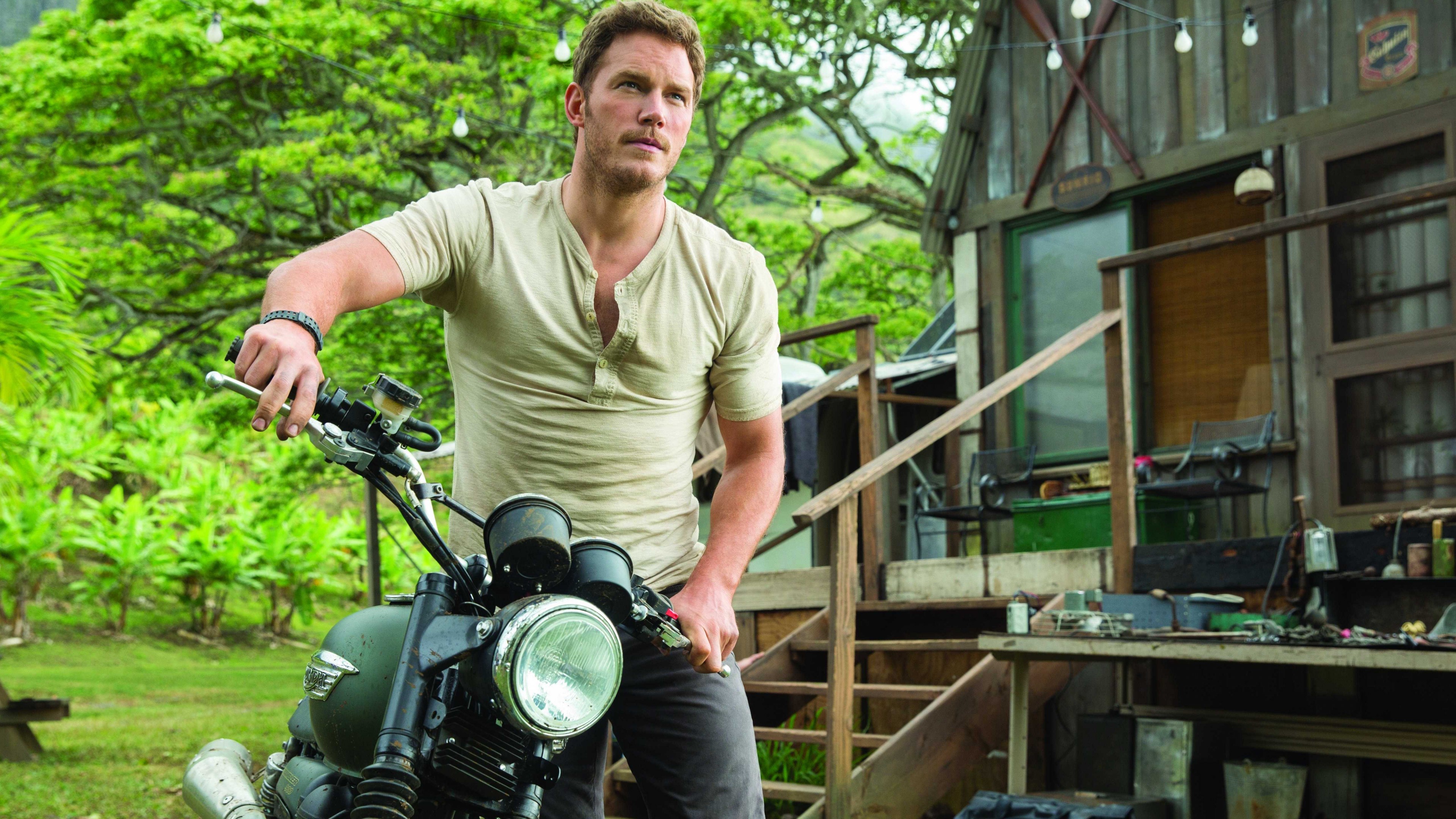 Chris Pratt, Most Popular Celebs, actor, Jurassic world, HD Wallpaper