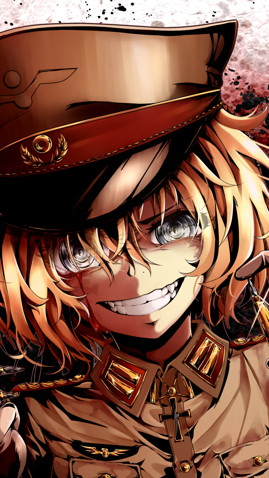 Anime Youjo Senki, Tanya Degurechaff, 1080x1920, Phone HD Wallpaper