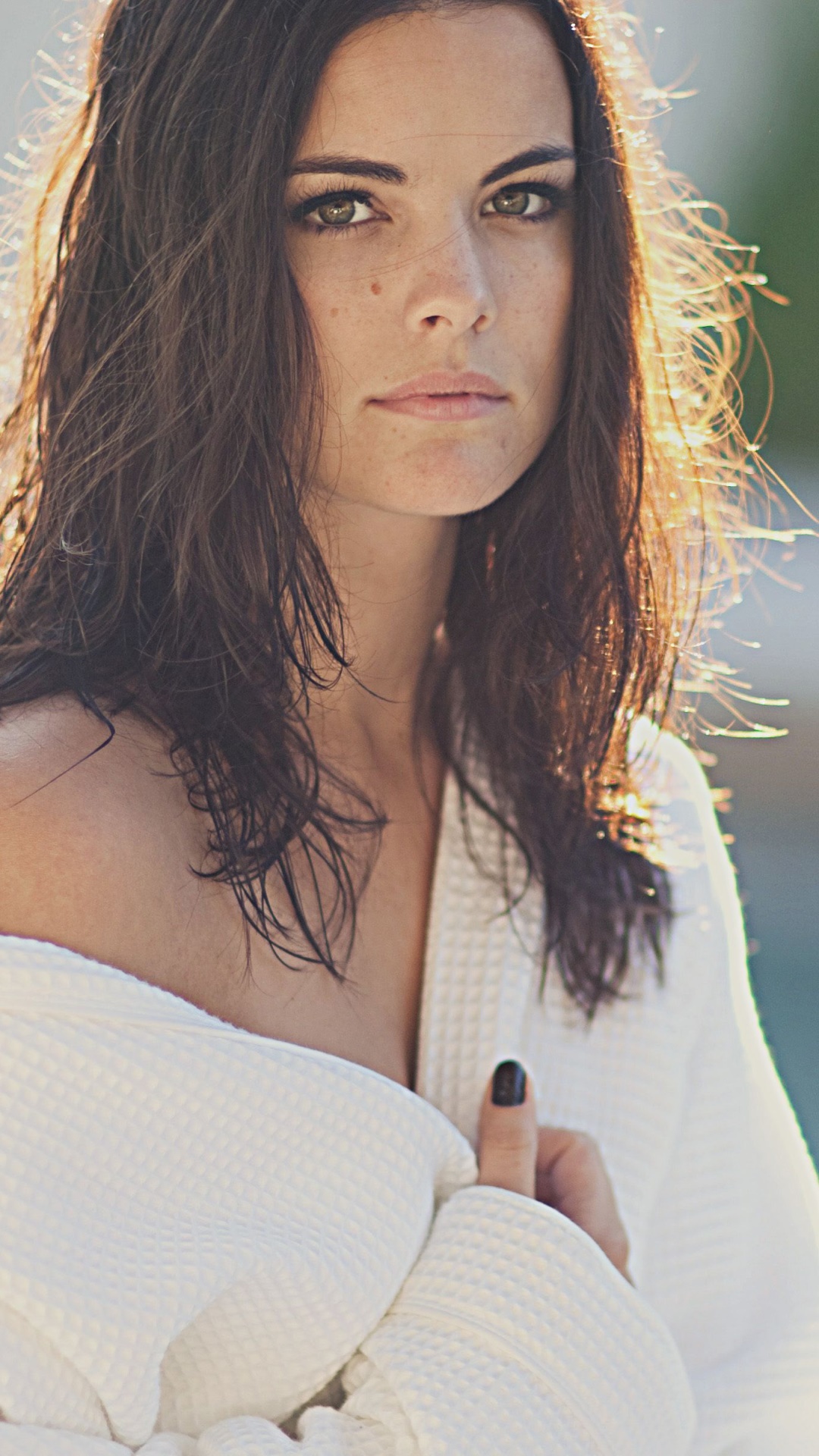 Celebrity Jaimie Alexander, Brunette, Actress, Hazel Eyes, 1080x1920, Phone HD Wallpaper