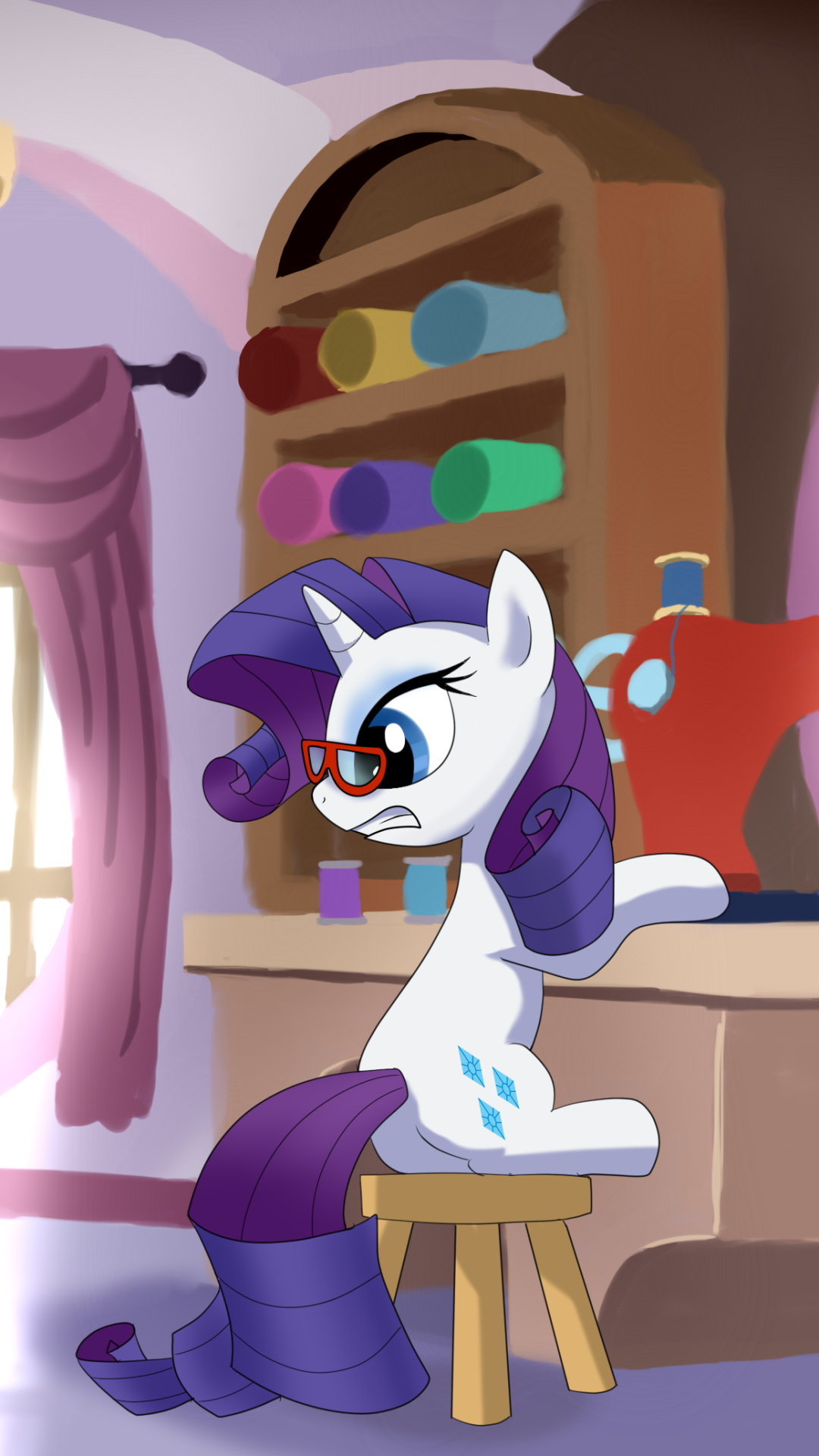 TV Show My Little Pony: Friendship is Magic, Rarity (My Little Pony), Sweetie Belle, 1080x1920, Phone HD Wallpaper