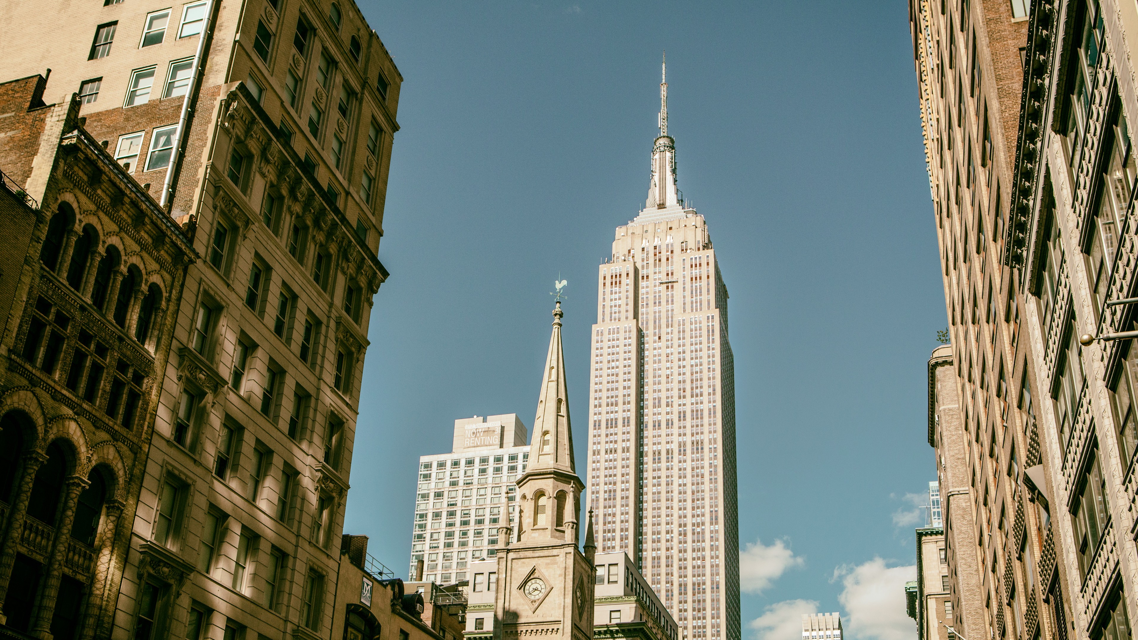 Empire State Building, Manhattan, New York City, HD Wallpaper