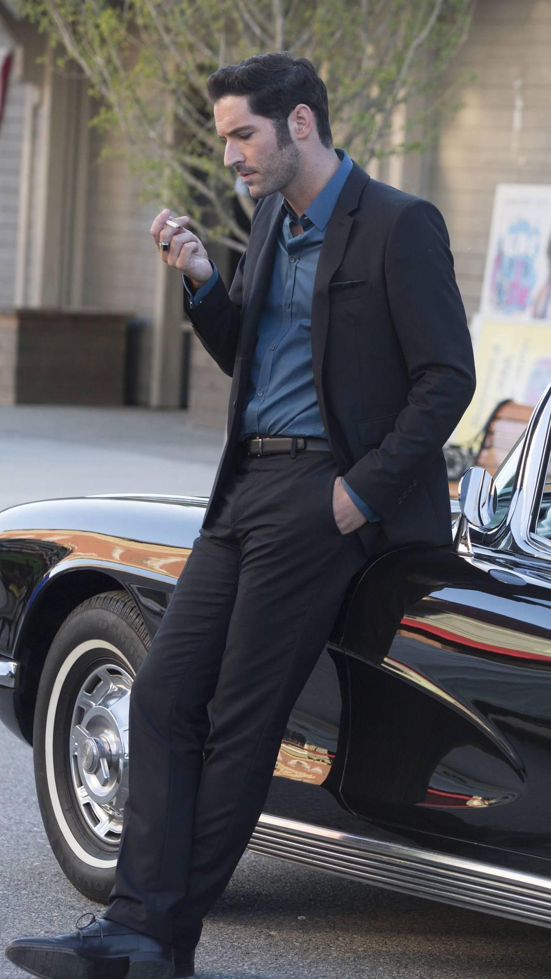 TV Show Lucifer, Tom Ellis, 1080x1920, Phone HD Wallpaper