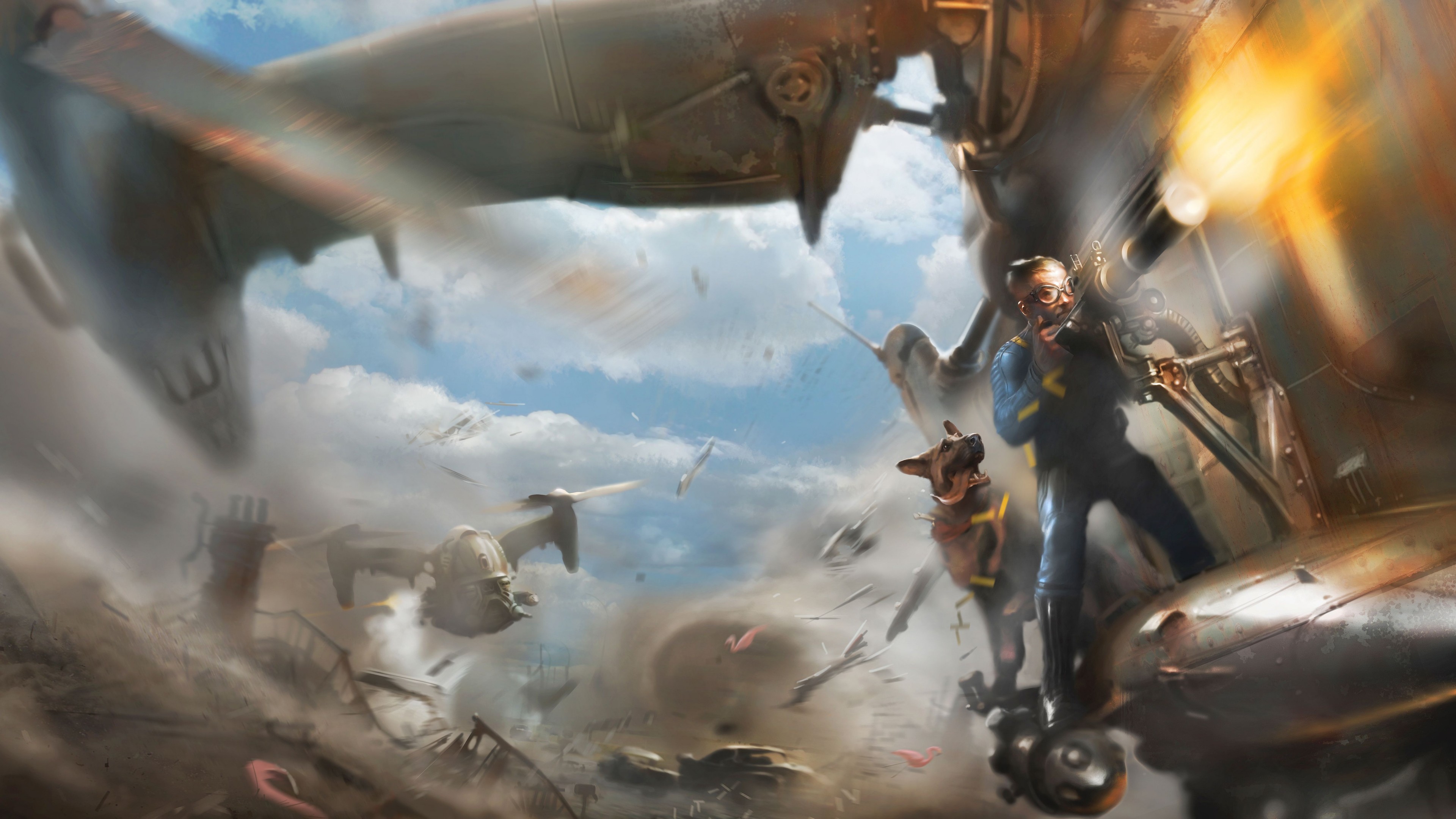 Fallout 4, Best Games 2015, game, shooter, PC, PS4, Xbox One, review, screenshot, concept art, HD Wallpaper