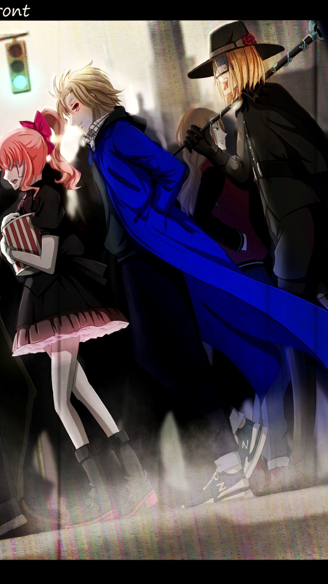 Anime Blood Blockade Battlefront, Femt (Blood Blockade Battlefront), Aligura (Blood Blockade Battlefront), King Of Despair, 1080x1920, Phone HD Wallpaper