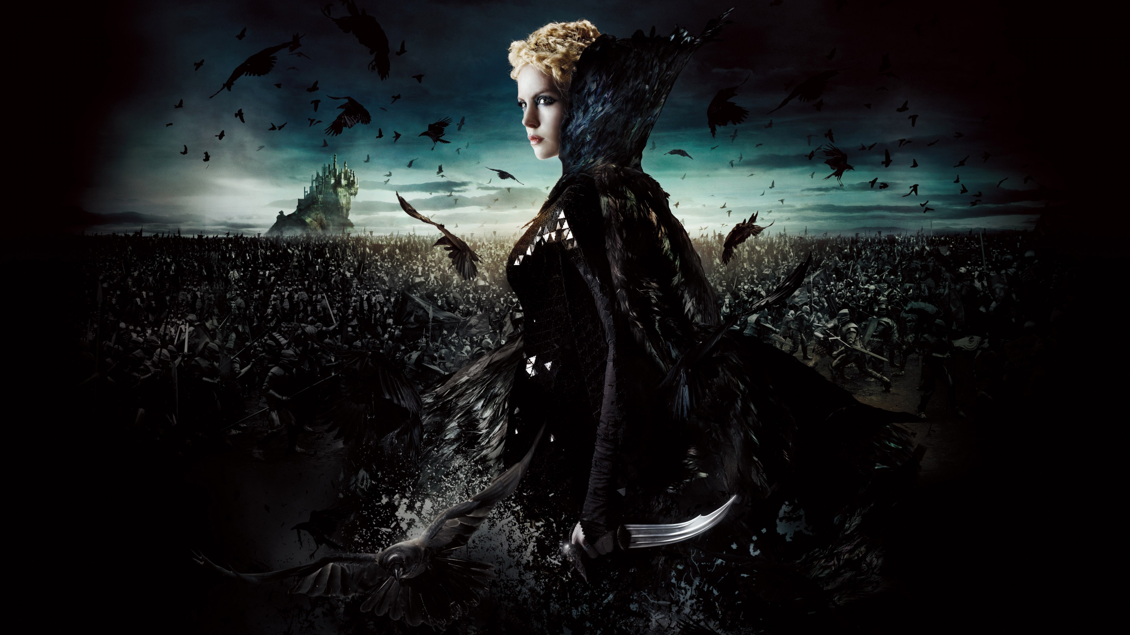 Charlize Theron, Most Popular Celebs, actress, model, Snow White and the Huntsman, HD Wallpaper