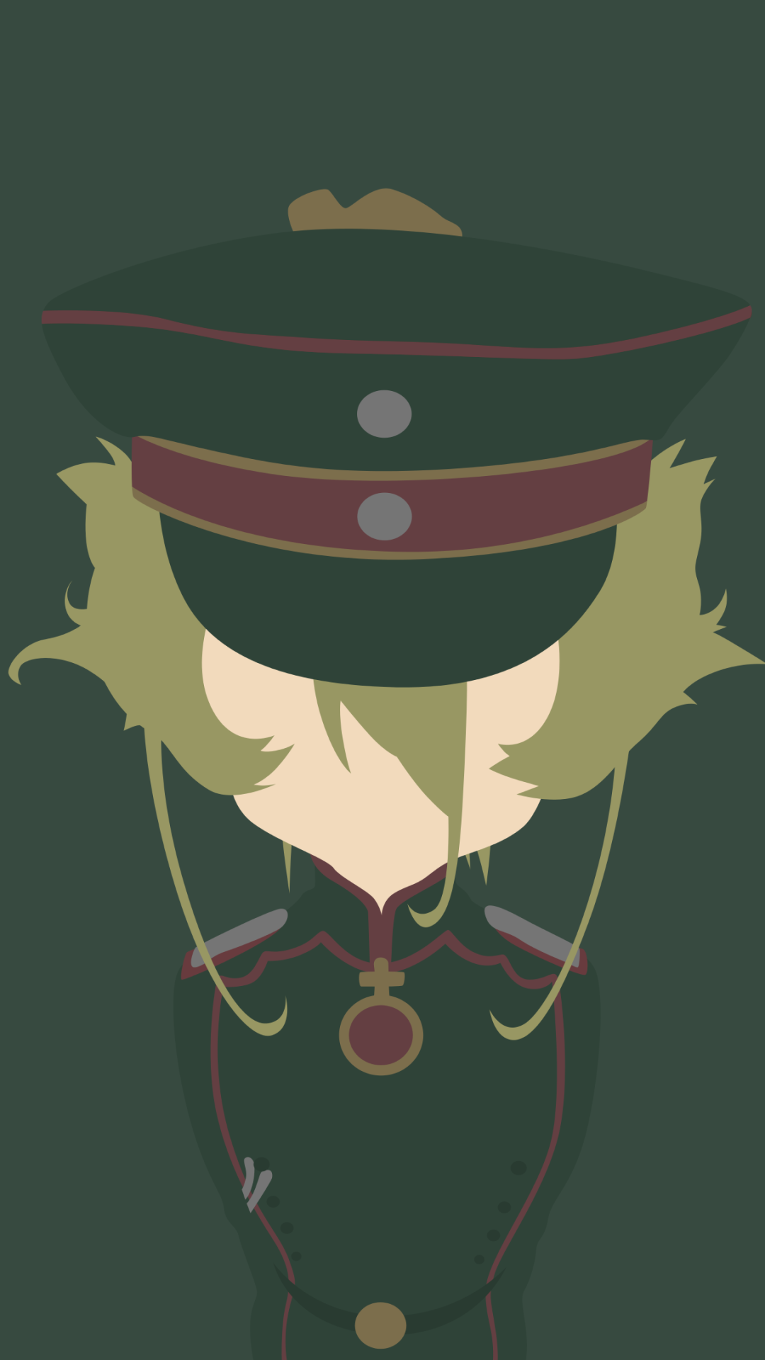 Anime Youjo Senki, Tanya Degurechaff, 1080x1920, Phone HD Wallpaper