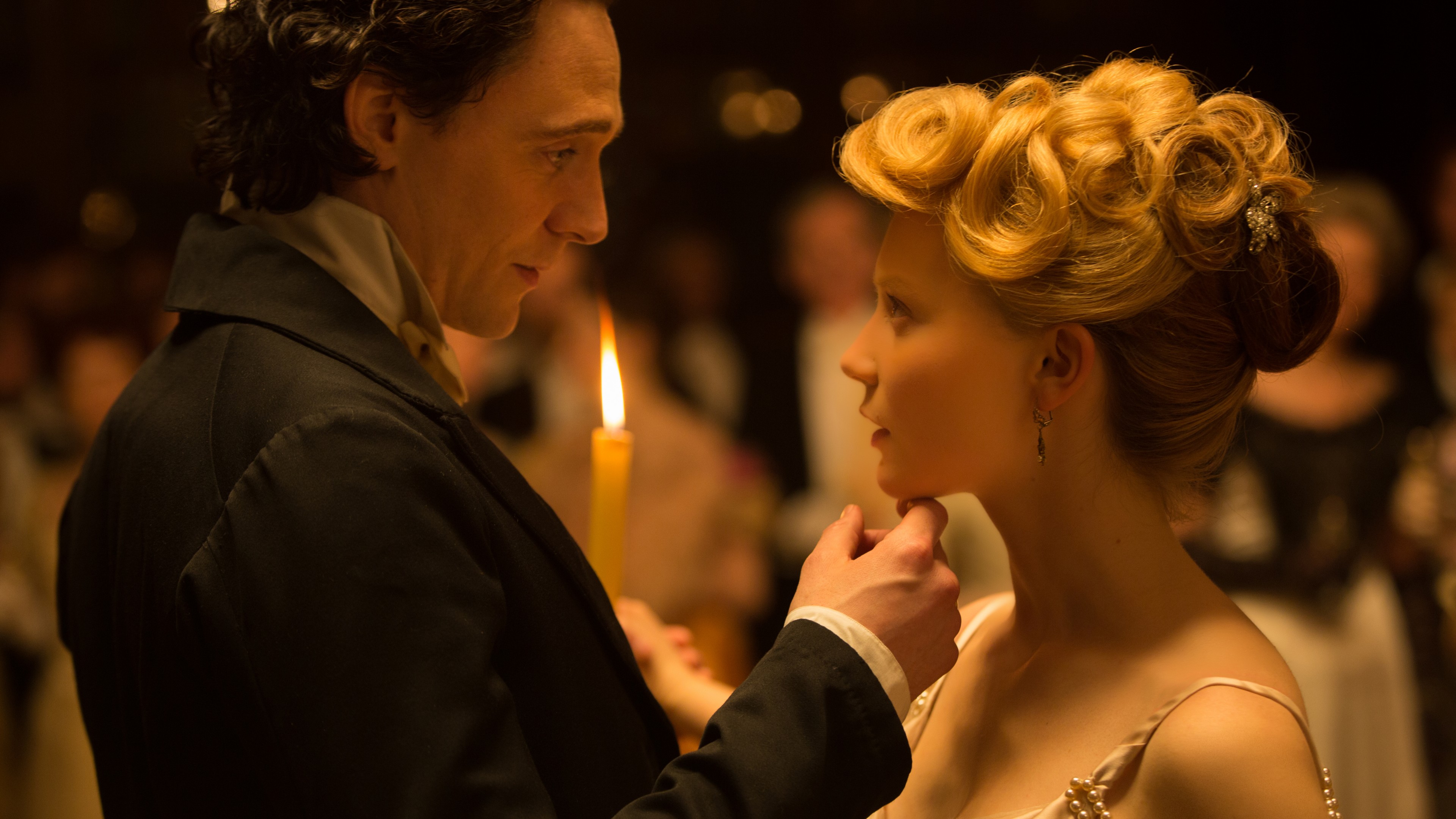 Crimson Peak, Best Movies of 2015, movie, Tom Hiddleston, Mia Wasikowska, HD Wallpaper