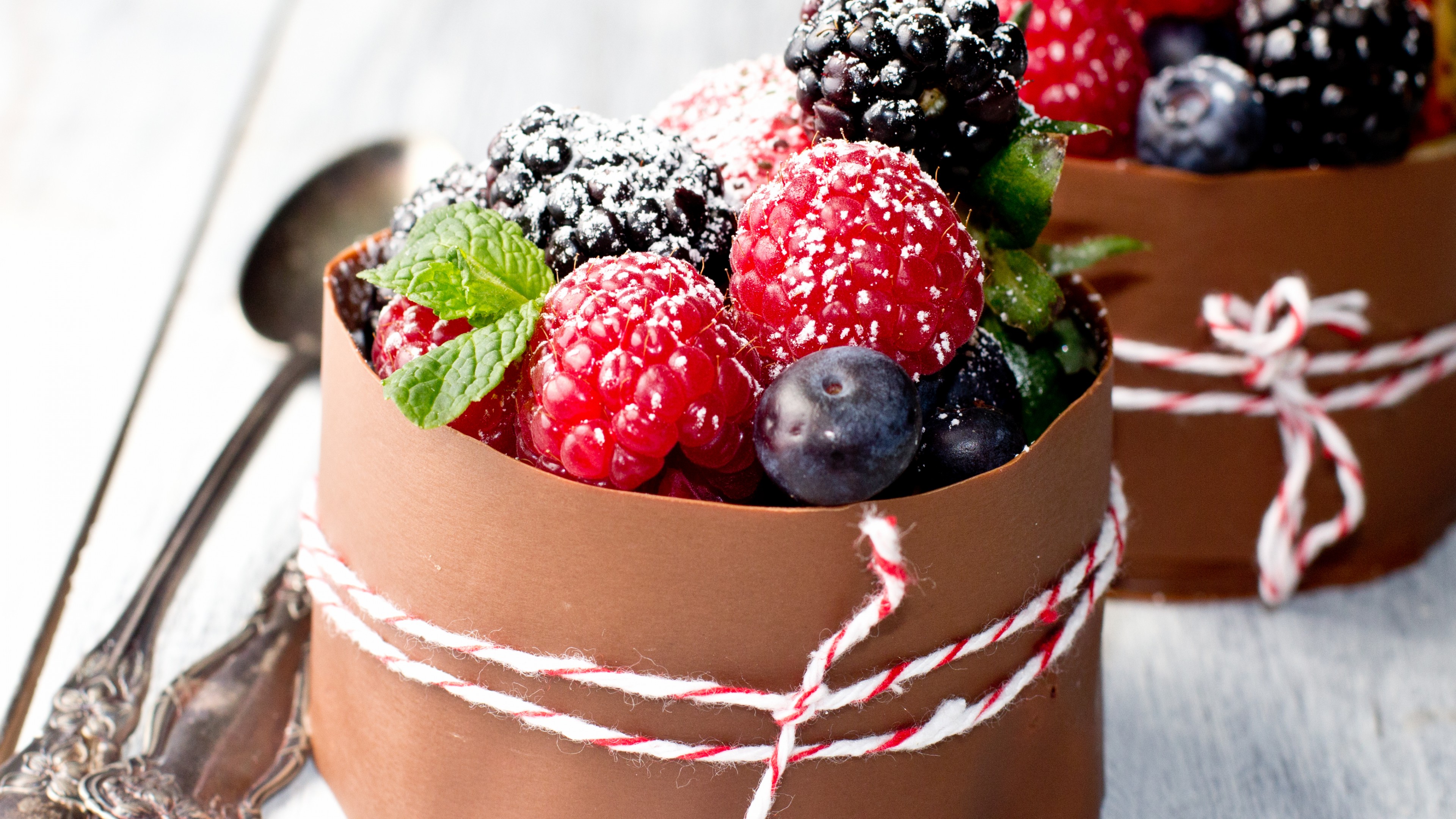 Berries, raspberry, blueberry, blackberry, HD Wallpaper