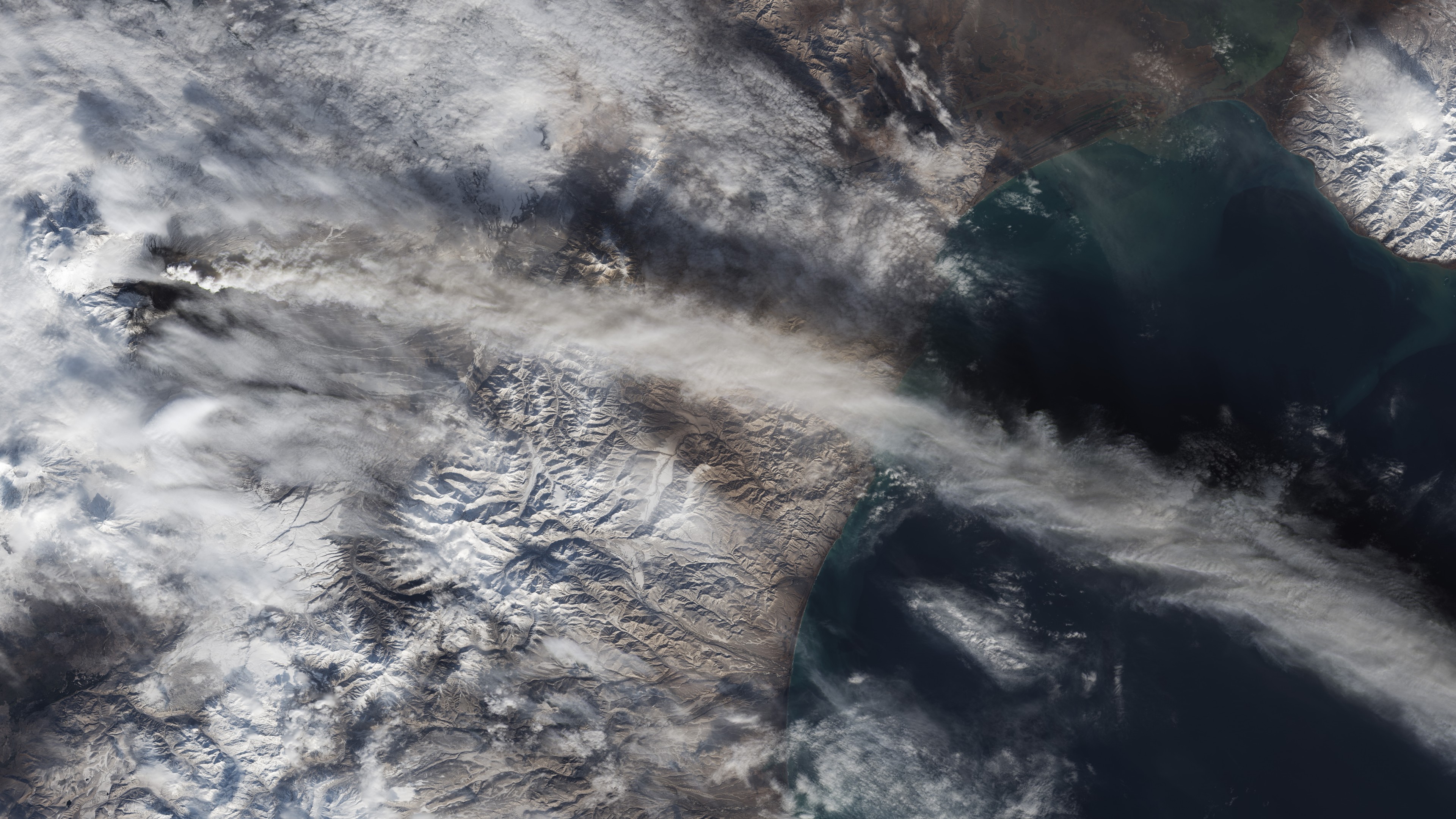 Earth, 4K, air photography, clouds, space, HD Wallpaper