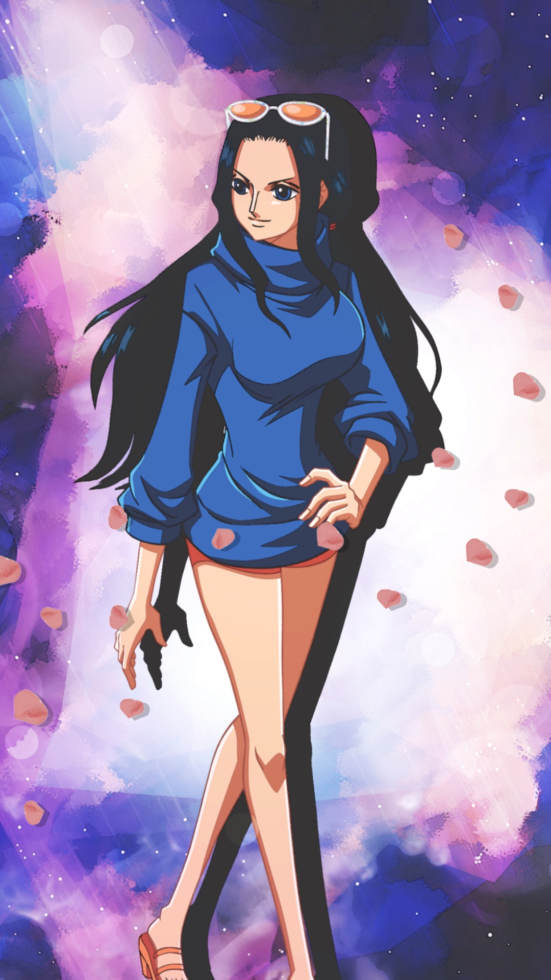Anime One Piece, Nico Robin, 1080x1920, Phone HD Wallpaper