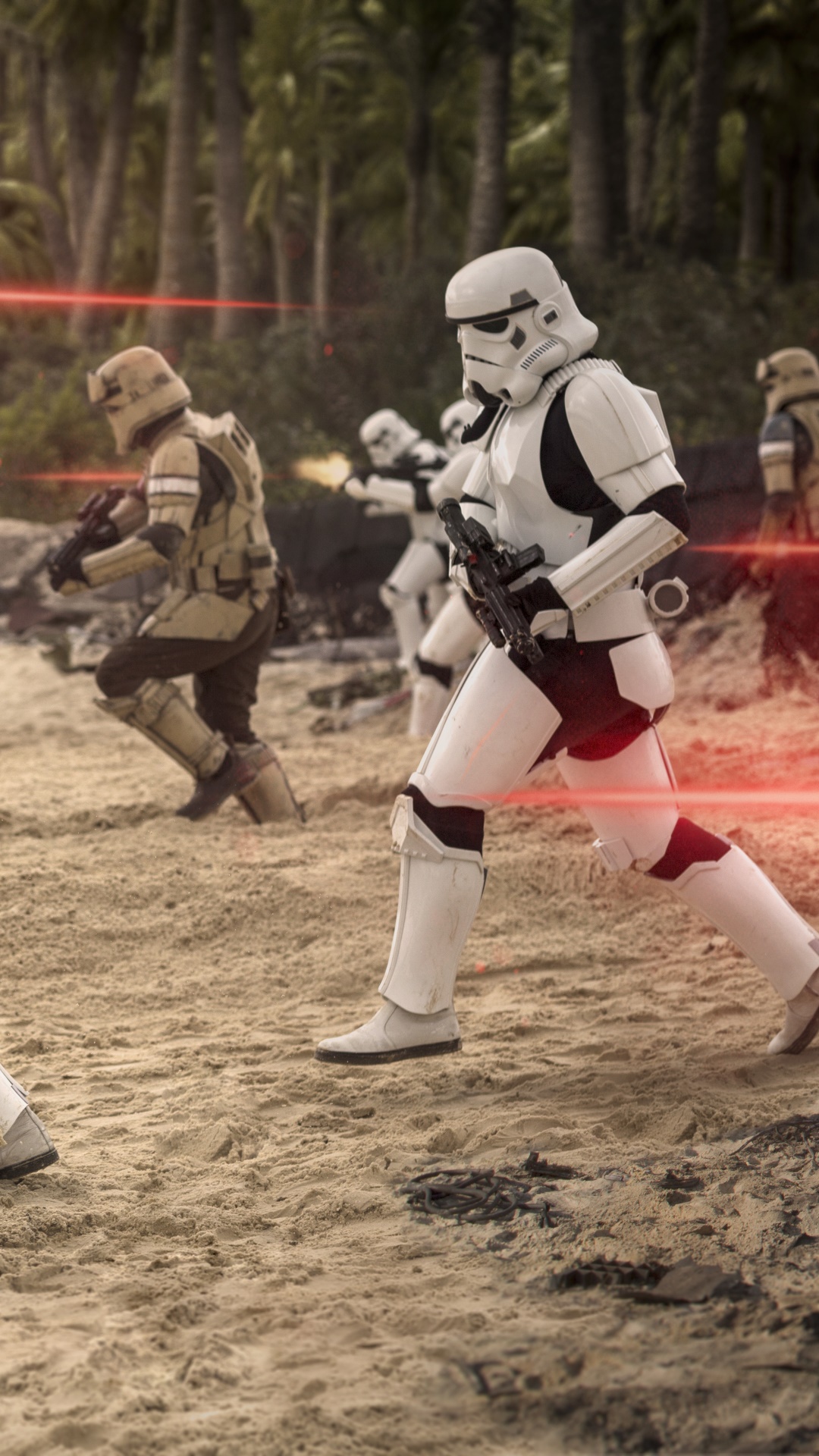 Movie Rogue One: A Star Wars Story, Battle, Stormtrooper, 1080x1920, Phone HD Wallpaper