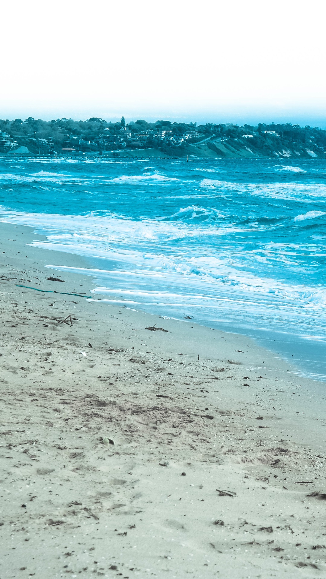 Earth Ocean, Beach, Wave, Horizon, 1080x1920, Phone HD Wallpaper