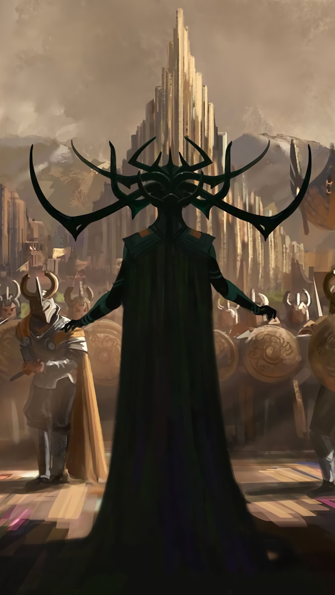 Movie Thor: Ragnarok, Hela (Marvel Comics), 1080x1920, Phone HD Wallpaper