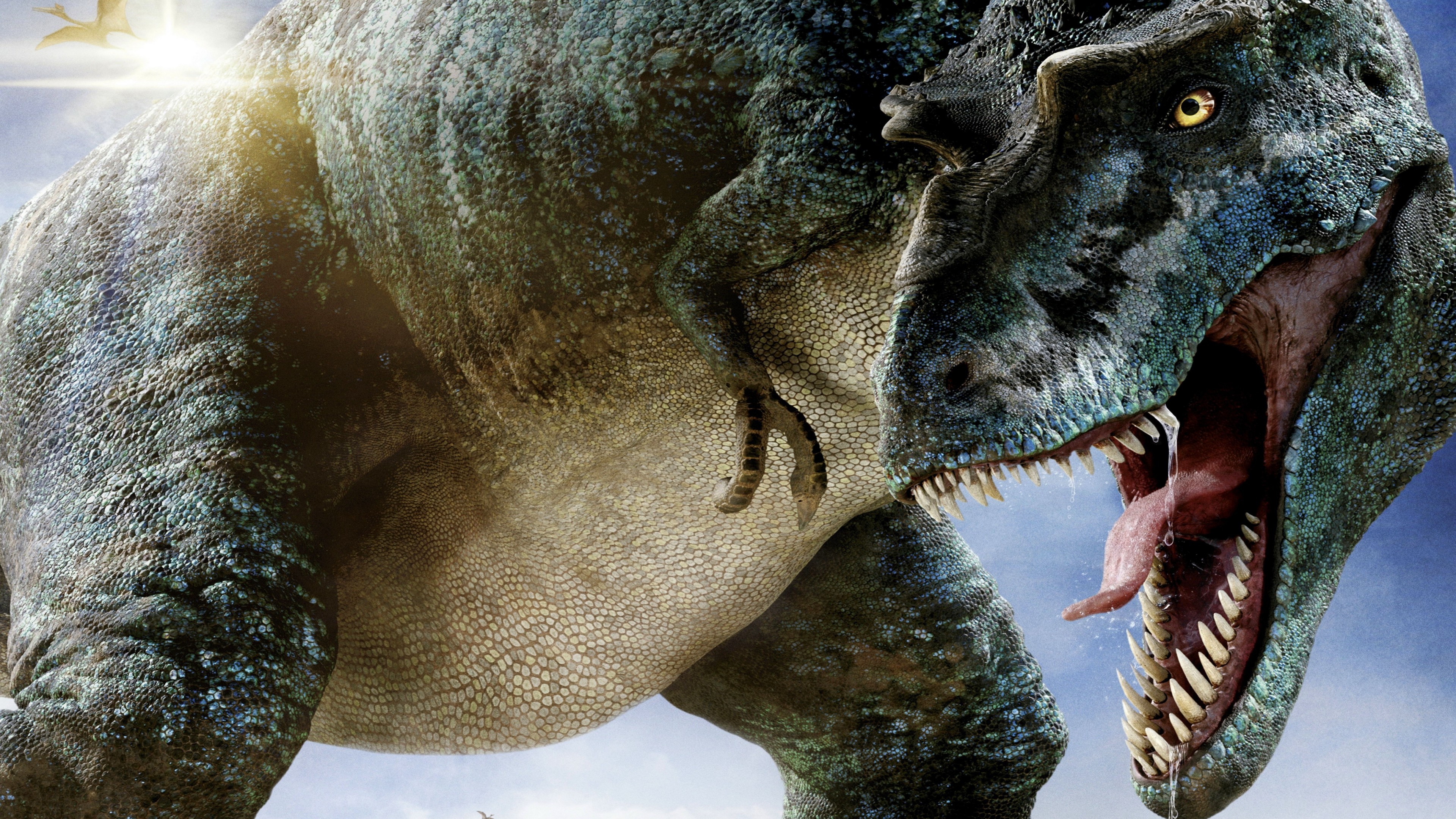 Tyrannosaurus, Dinosaurs, Jurassic World, art, HD Wallpaper