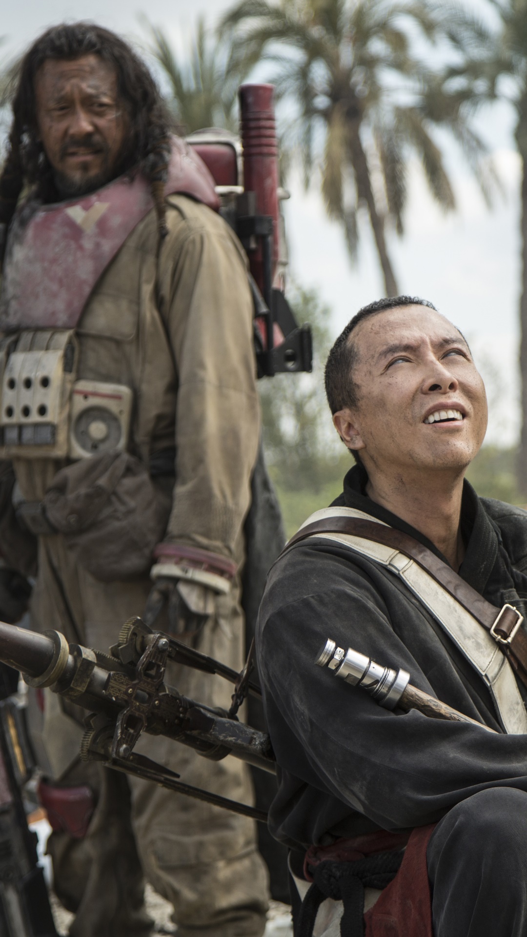 Movie Rogue One: A Star Wars Story, Jiang Wen, Donnie Yen, Star Wars, 1080x1920, Phone HD Wallpaper