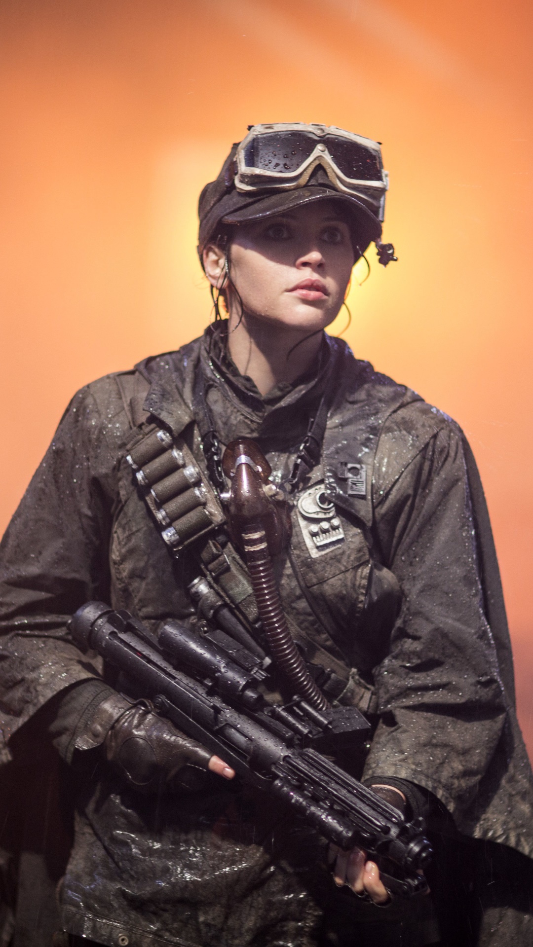 Movie Rogue One: A Star Wars Story, Jyn Erso, Star Wars, Felicity Jones, 1080x1920, Phone HD Wallpaper