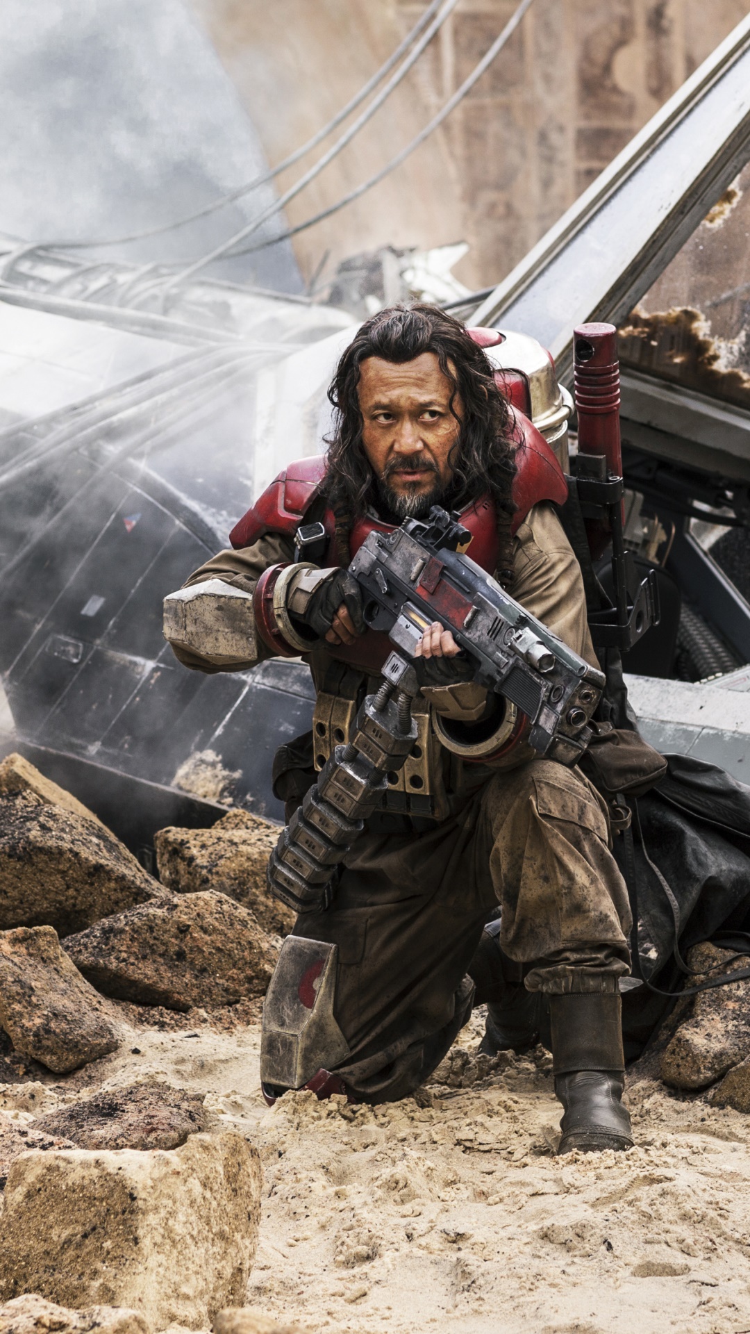 Movie Rogue One: A Star Wars Story, Star Wars, Jiang Wen, 1080x1920, Phone HD Wallpaper