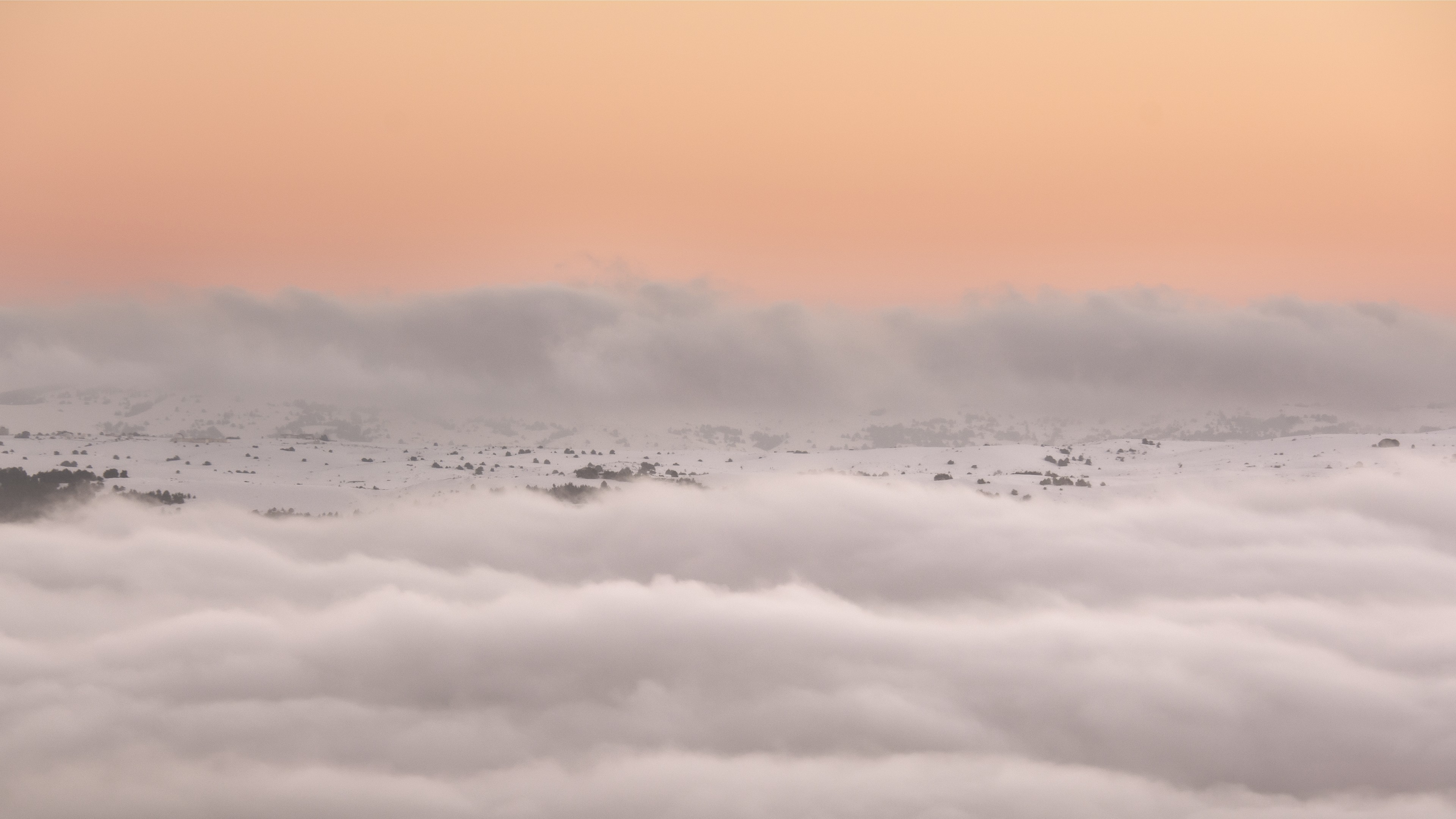 Alps, 4k, clouds, sky, HD Wallpaper