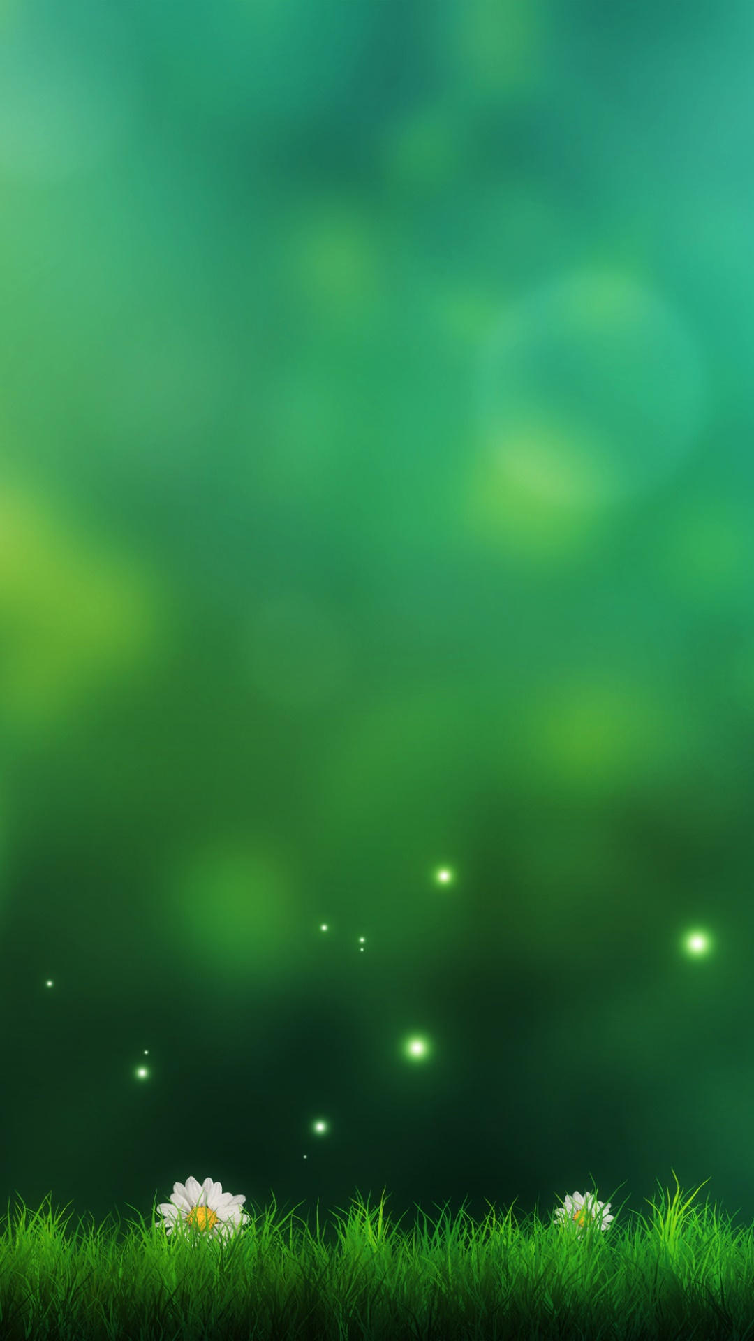 Artistic Flower, Light, Green, 1080x1920, Phone HD Wallpaper