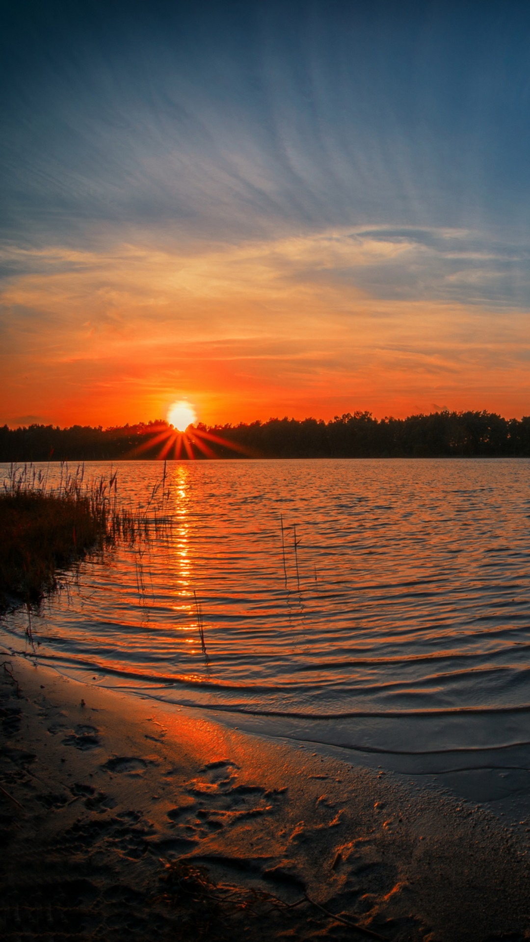 Earth Sunset, 1080x1920, Phone HD Wallpaper
