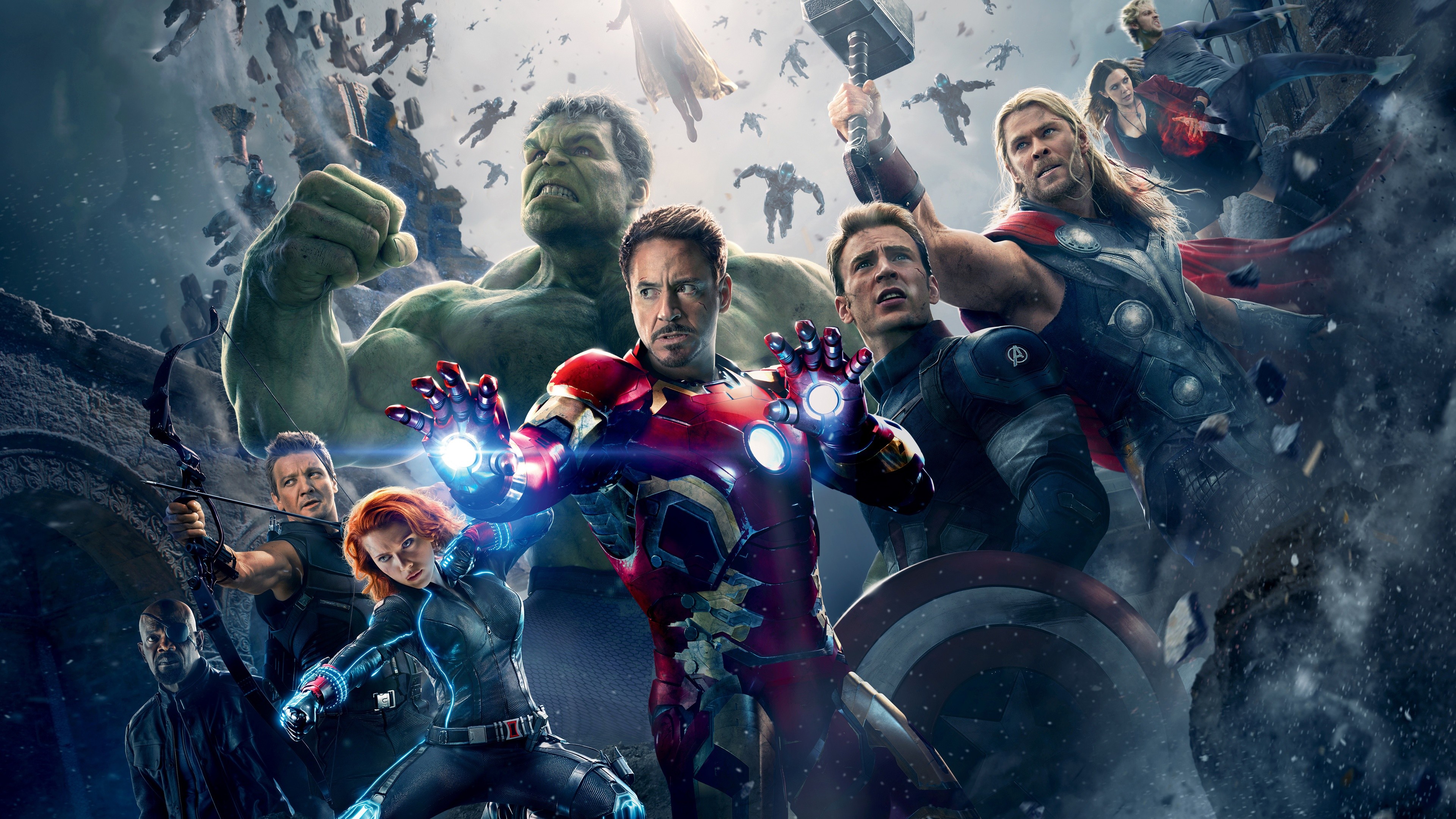 Avengers: Age of Ultron, Best Movies of 2015, Avengers 2, HD Wallpaper