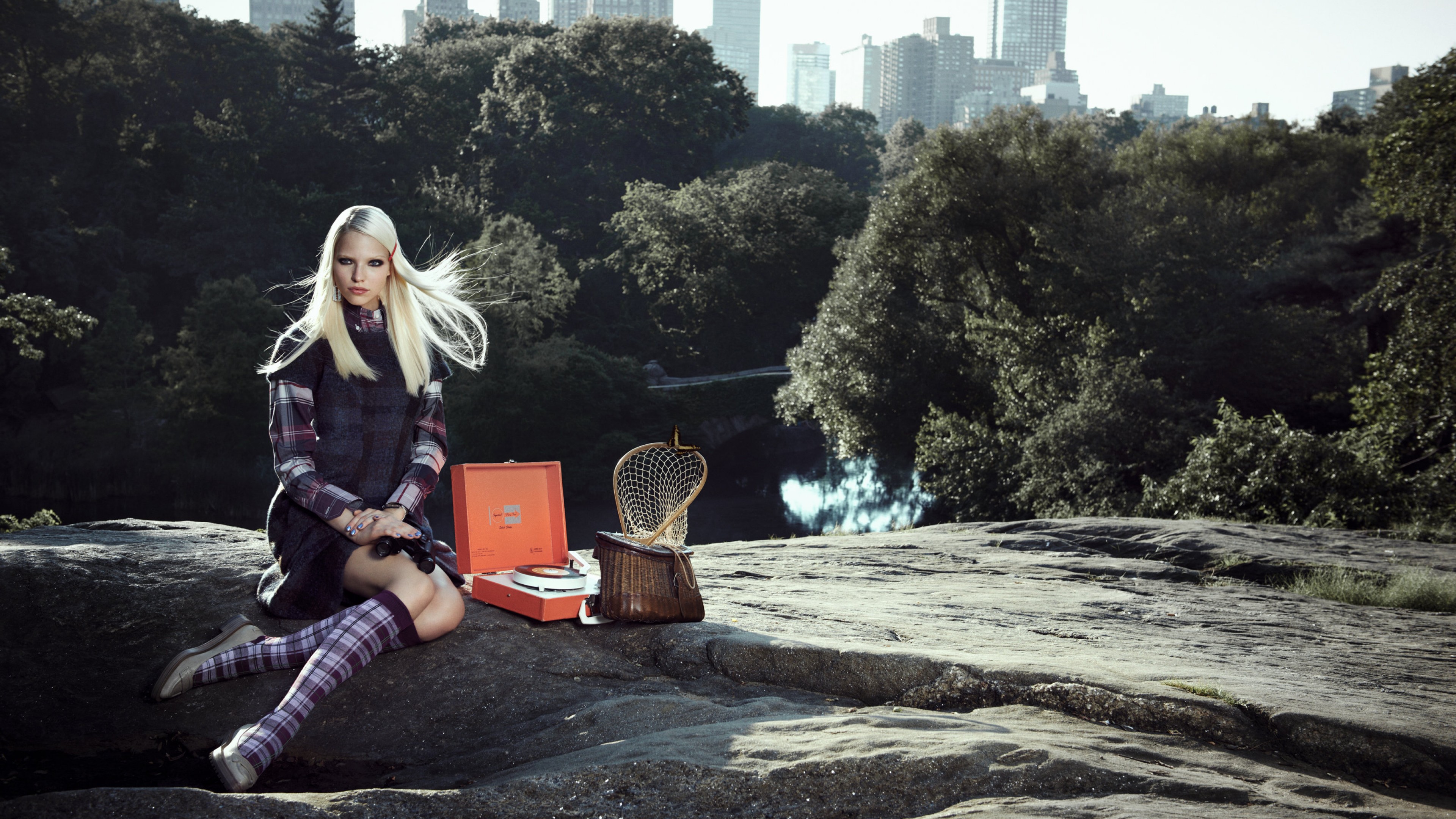 Sasha Luss, Top Fashion Models, model, blonde, HD Wallpaper