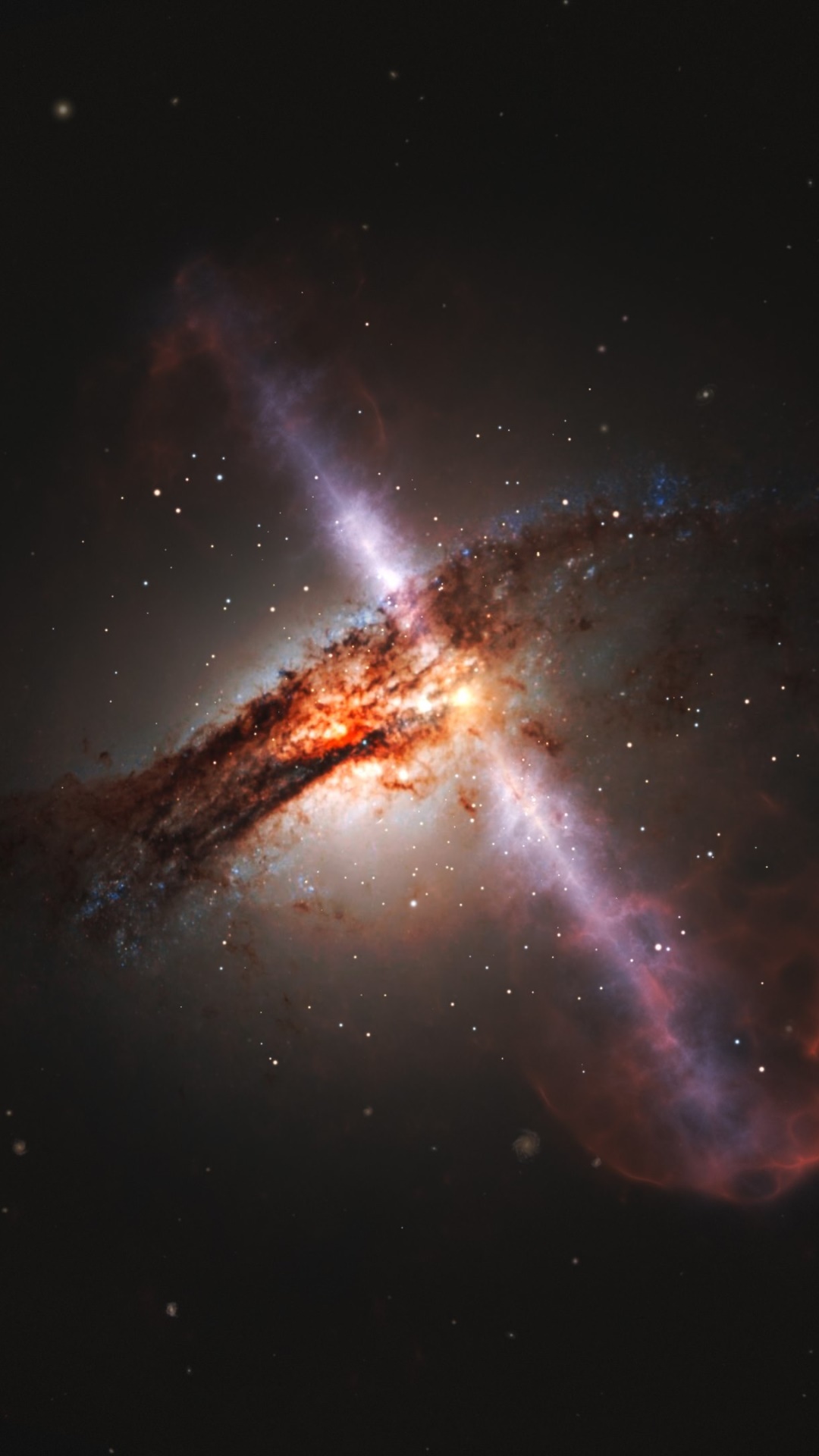 Sci Fi Black Hole, 1080x1920, Phone HD Wallpaper
