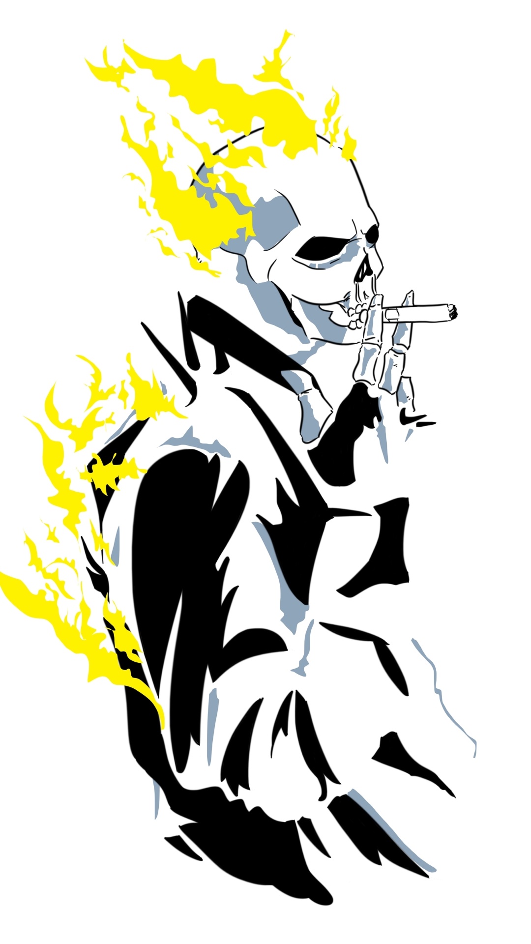 Comics Ghost Rider, 1080x1920, Phone HD Wallpaper