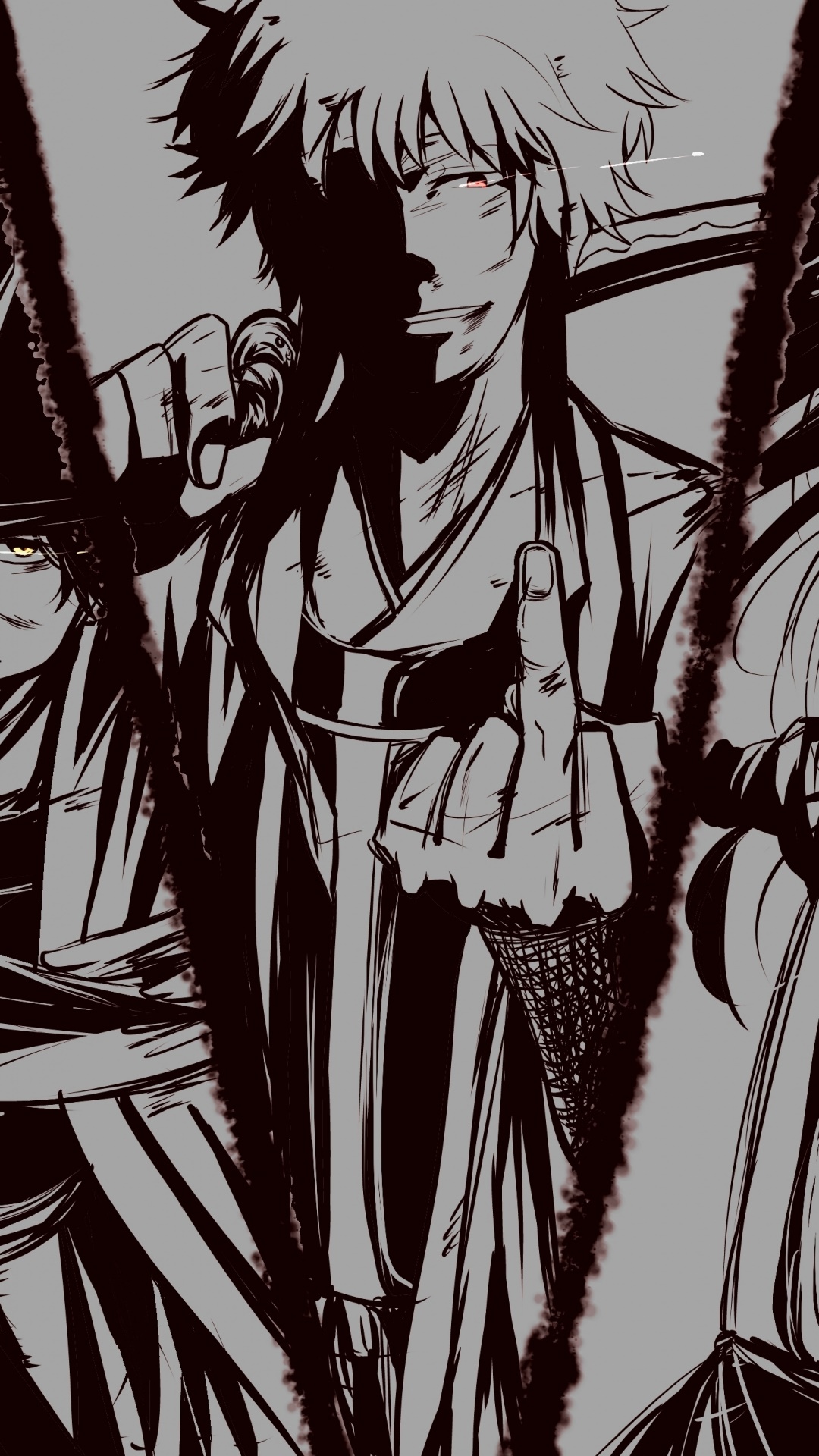 Anime Gintama, 1080x1920, Phone HD Wallpaper
