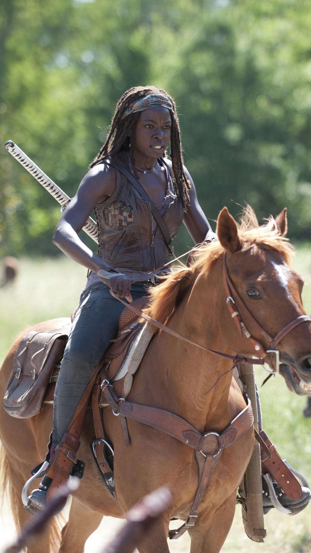 TV Show The Walking Dead, Danai Gurira, Michonne (The Walking Dead), 1080x1920, Phone HD Wallpaper