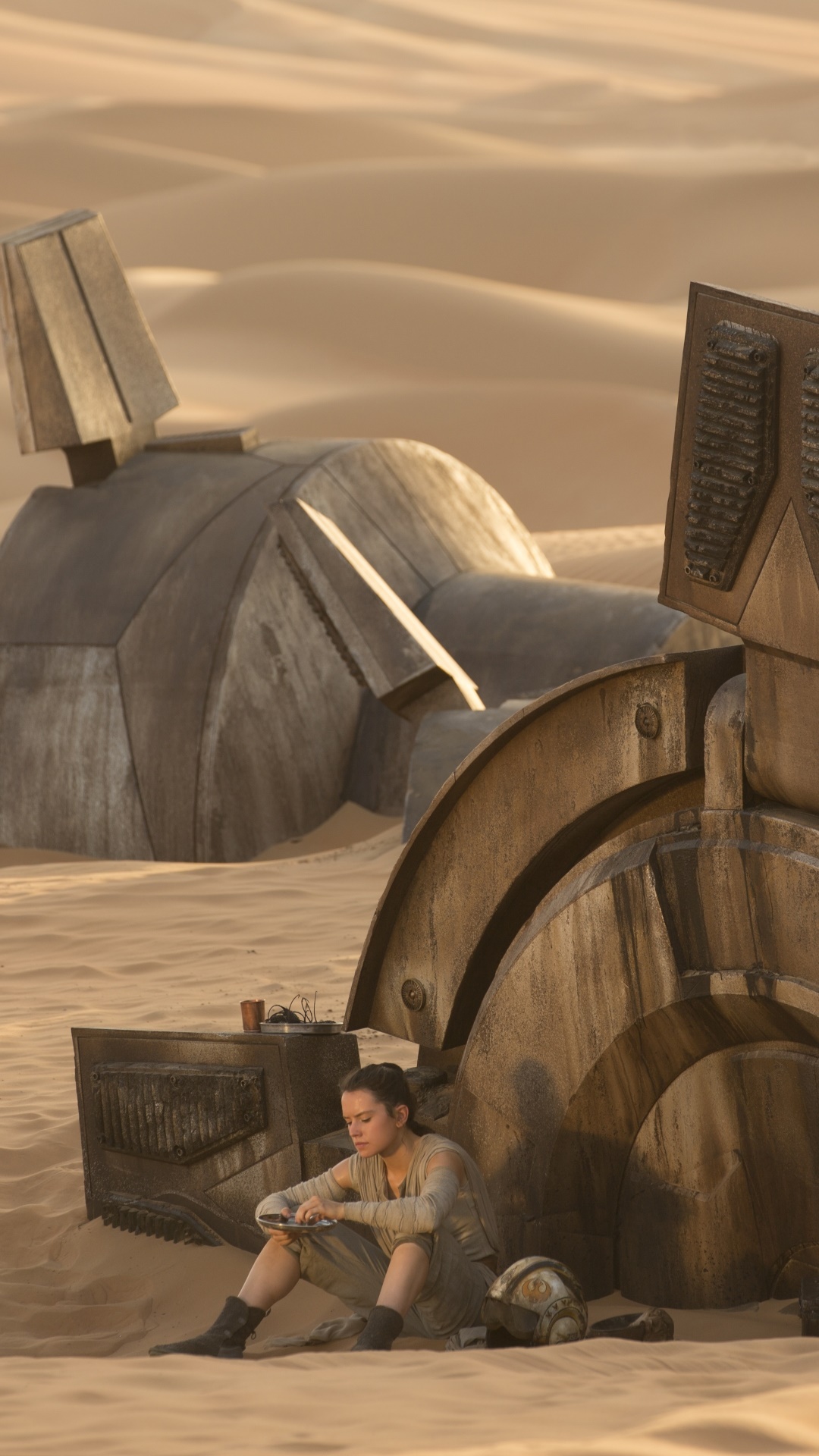 Movie Star Wars Episode VII: The Force Awakens, Star Wars, Rey (Star Wars), Daisy Ridley, 1080x1920, Phone HD Wallpaper