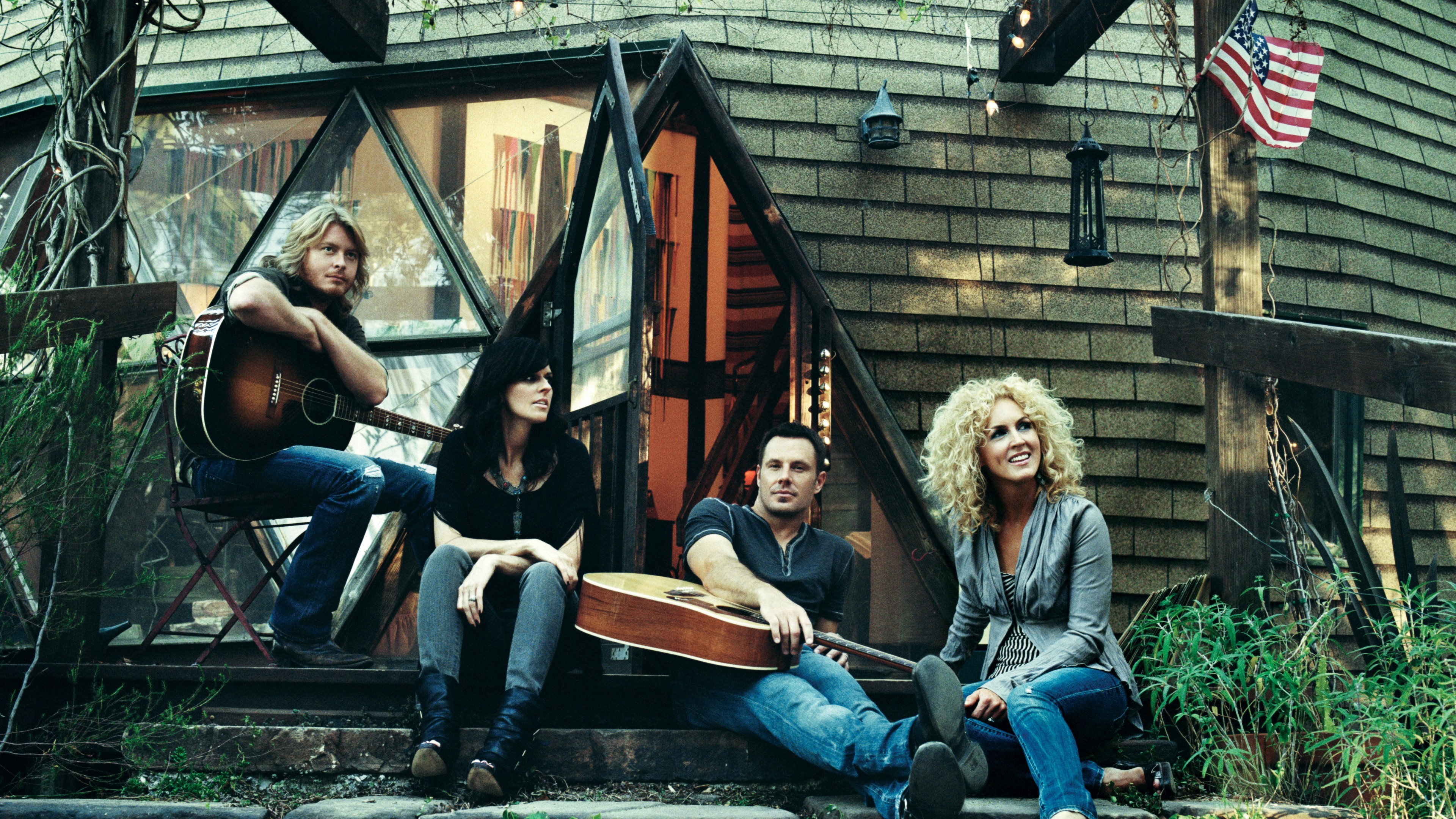 Little Big Town, Top music artist and bands, Karen Fairchild, Kimberly Schlapman, Jimi Westbrook, Phillip Sweet, country, HD Wallpaper