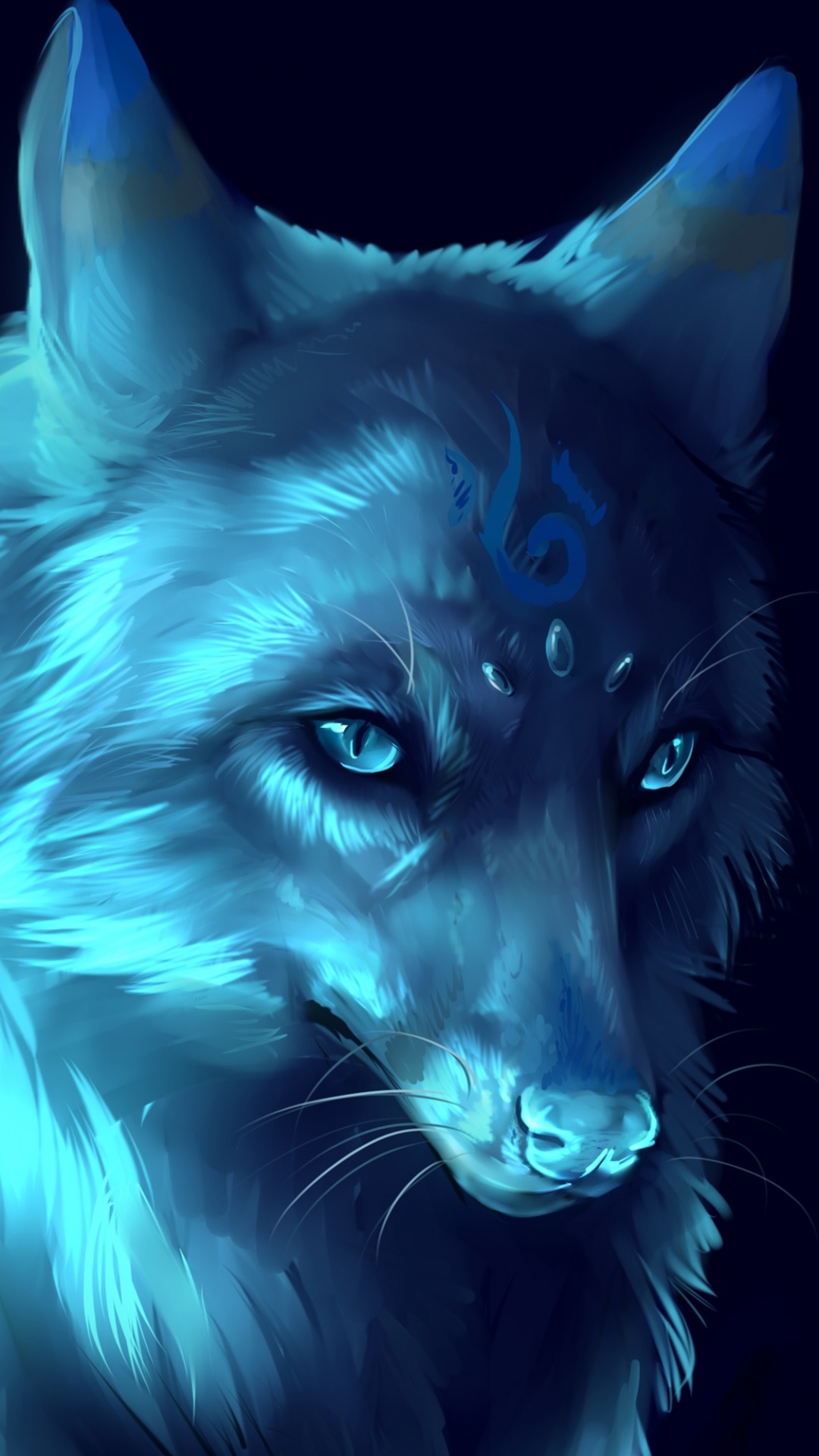 Fantasy Wolf, 1080x1920, Phone HD Wallpaper