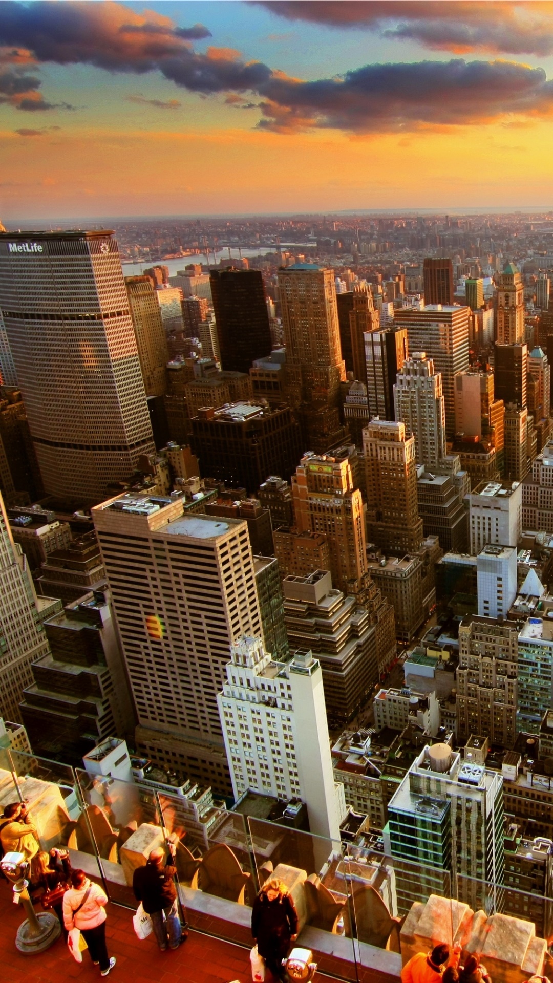 Man Made Manhattan, Metropolis, Skyscraper, Building, 1080x1920, Phone HD Wallpaper