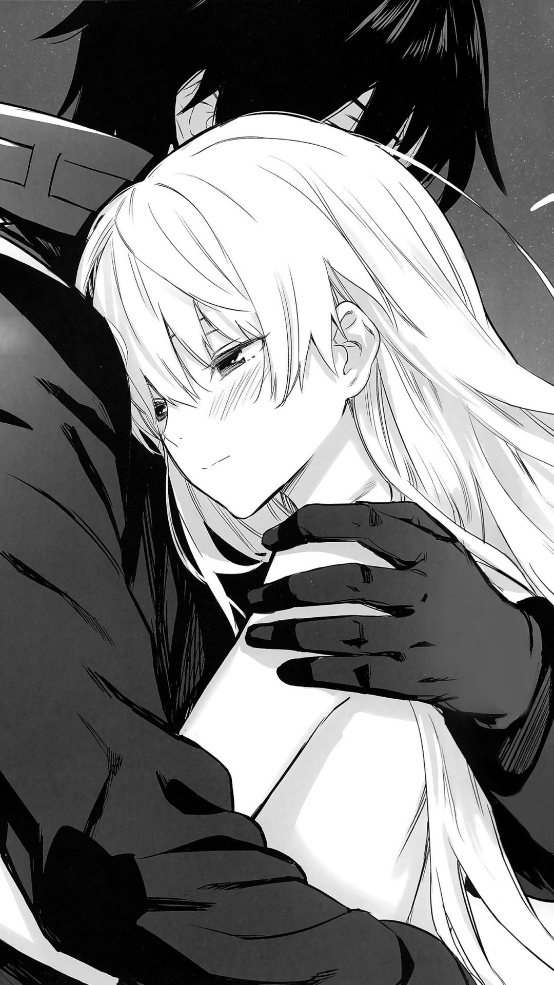 Anime Darker Than Black, Hei (Darker Than Black), Amber (Darker Than Black), BK-201, UB-001, 1080x1920, Phone HD Wallpaper