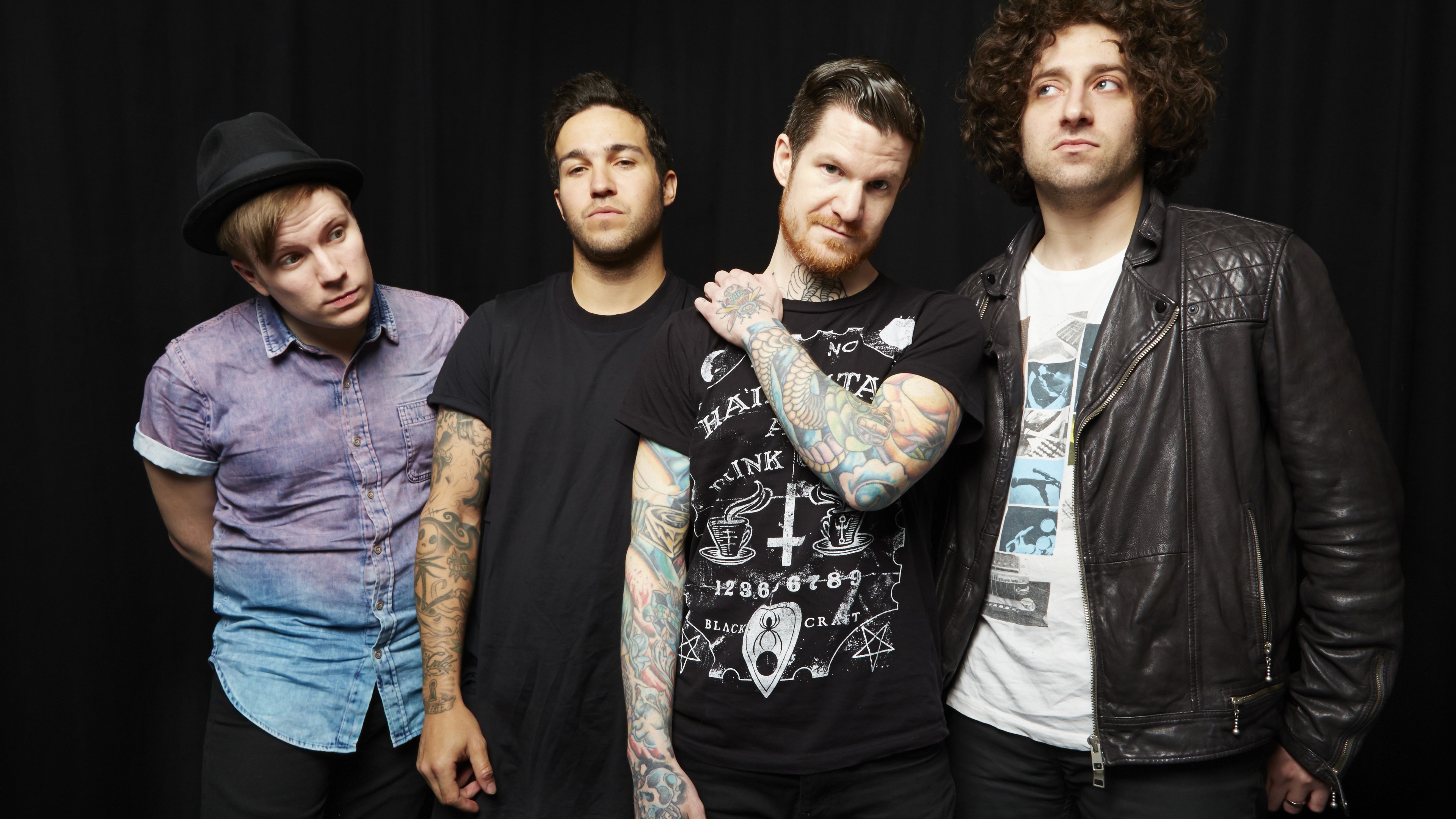 Fall Out Boy, Top music artist and bands, Patrick Stump, Peter Wentz, Joseph Mark Trohman, Andrew John Hurley, HD Wallpaper