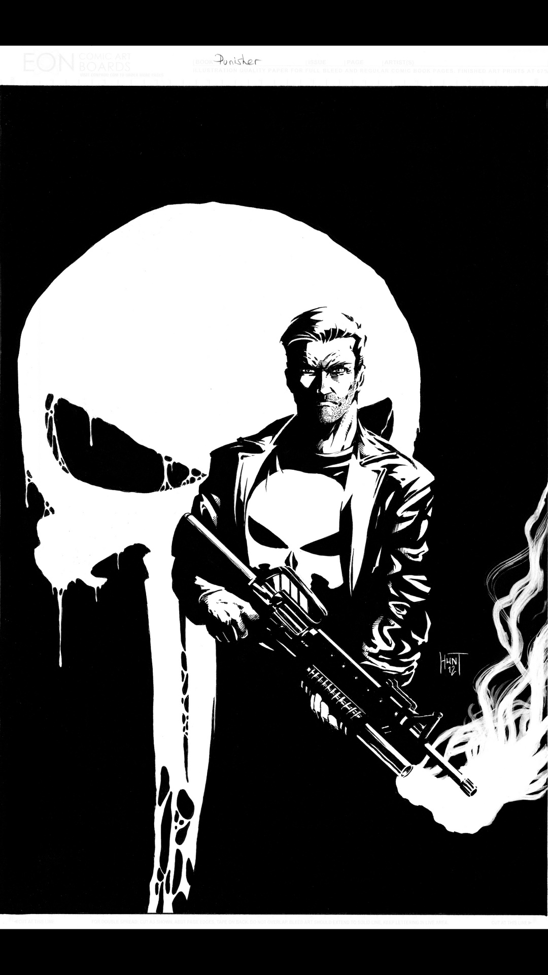 Comics Punisher, 1080x1920, Phone HD Wallpaper